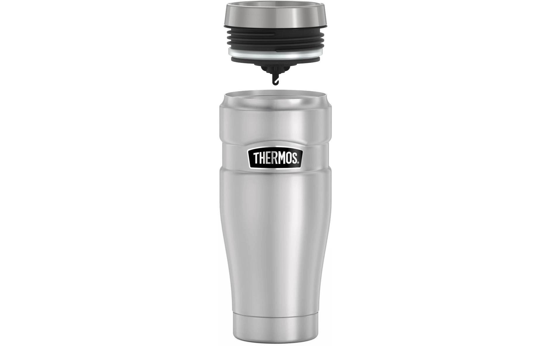 THERMOS Thermobecher »Stainless King 470 ml« DrinkLock – Verschlusssystem, 100% dicht