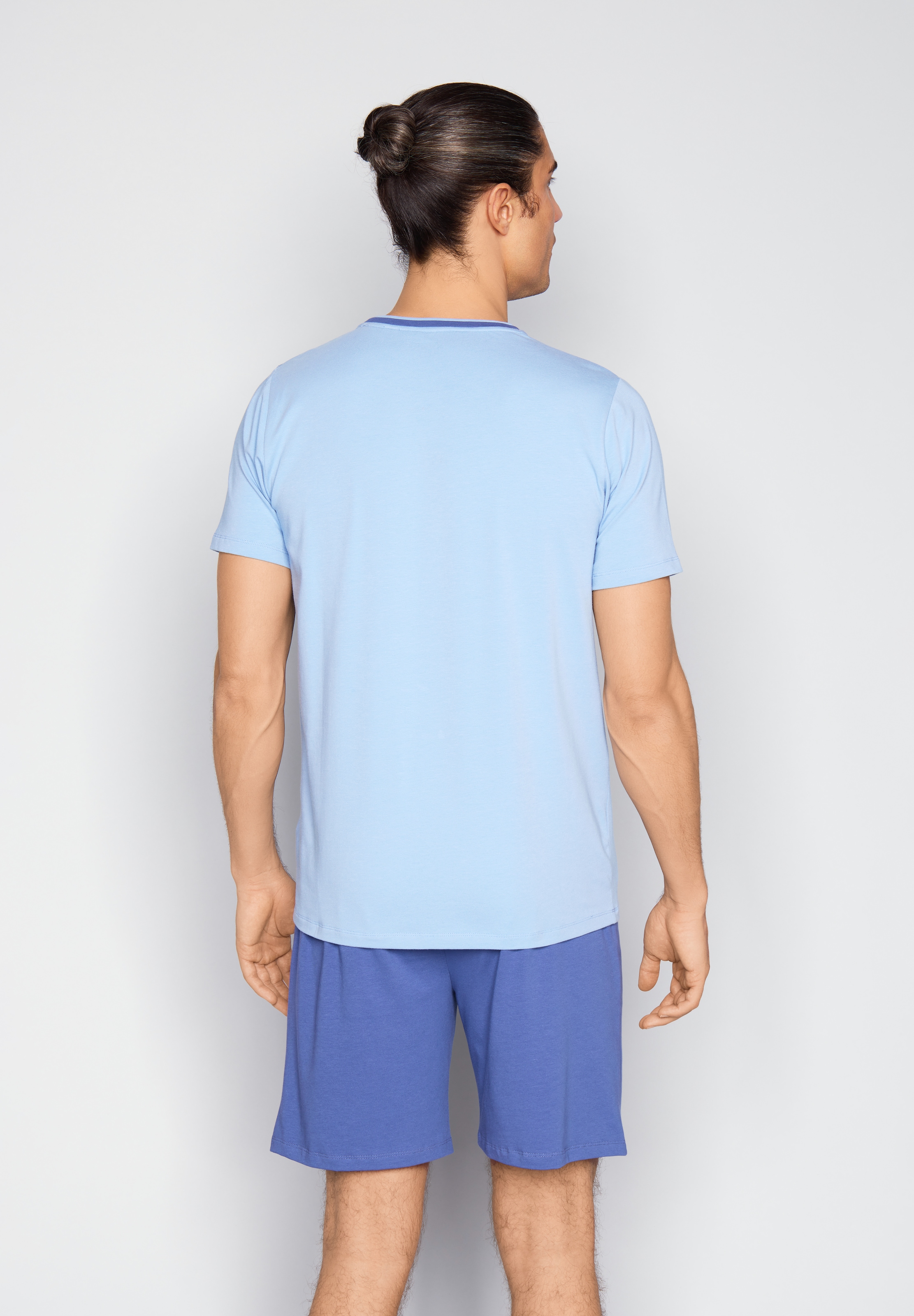 JOOP! Shorty »Core« 2 pièces mit kurzem Arm und Rundhalsausschnitt, Baumwoll-Mix