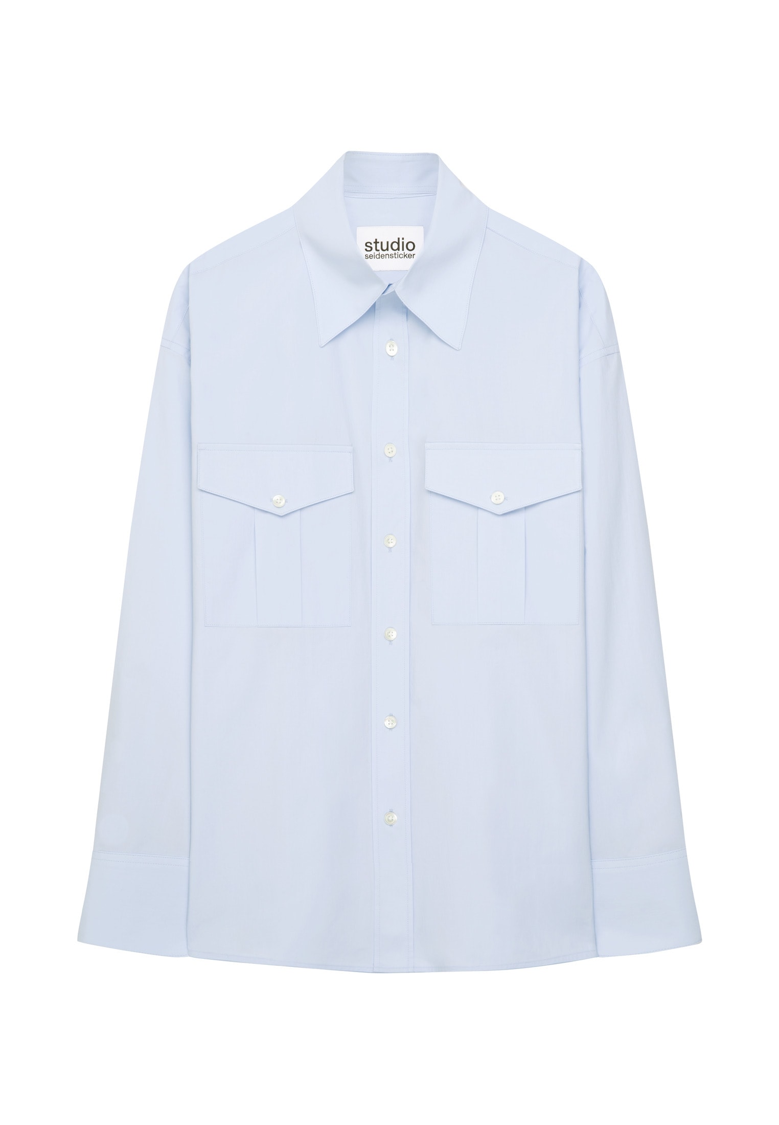 studio seidensticker Chemise d'affaires Regular 1/1 Kentkragen Uni