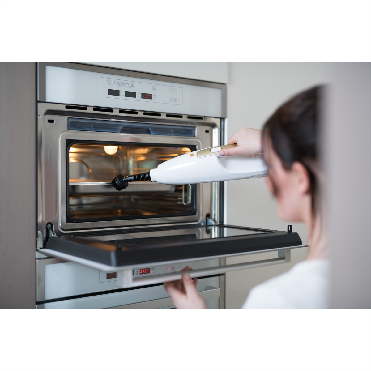 LIVINGTON Staubsauger »Livington Prime SteamScrubber Stabdampfreiniger«