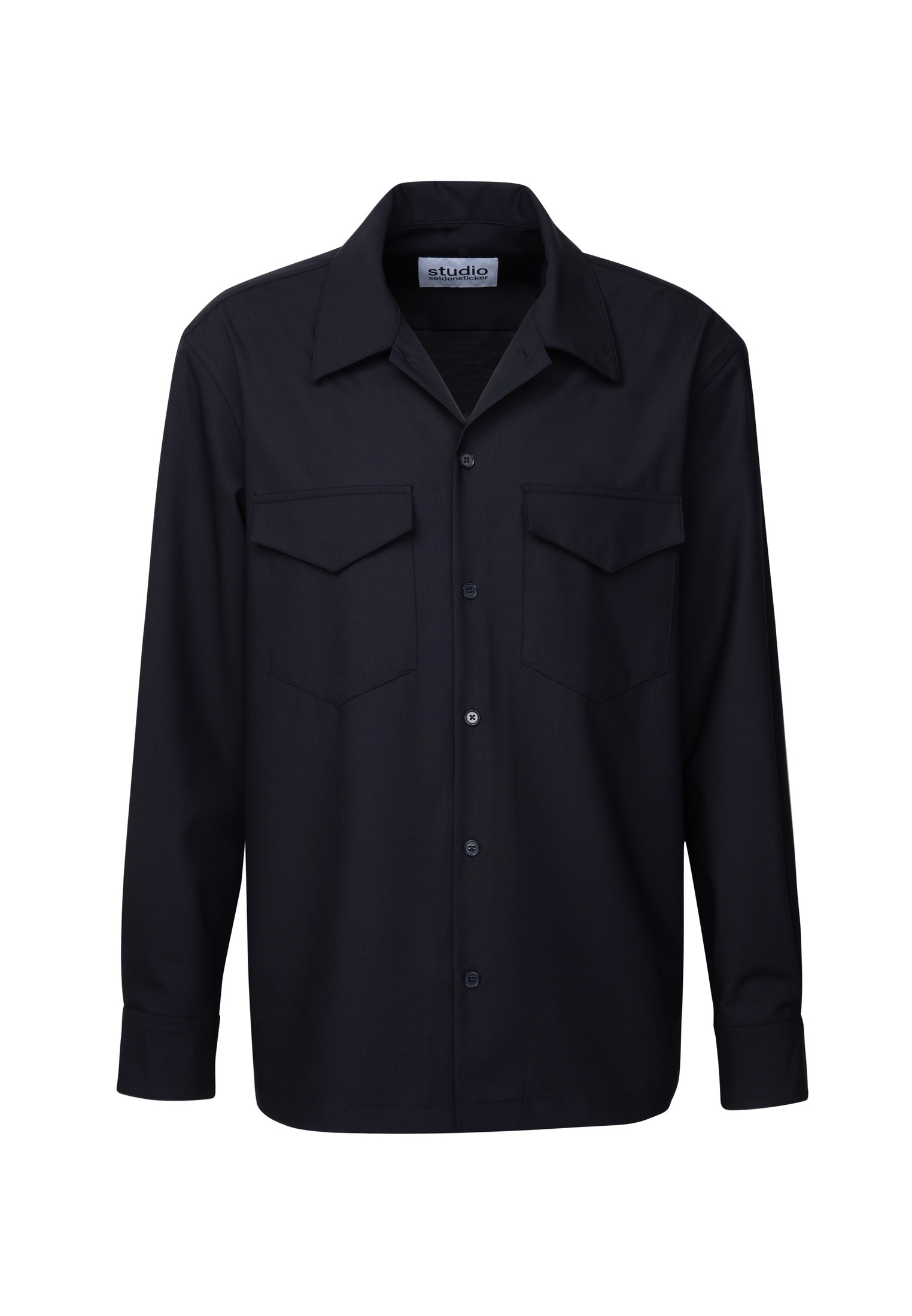 studio seidensticker Businesshemd »Studio« Regular 1/1 Reverskragen Uni