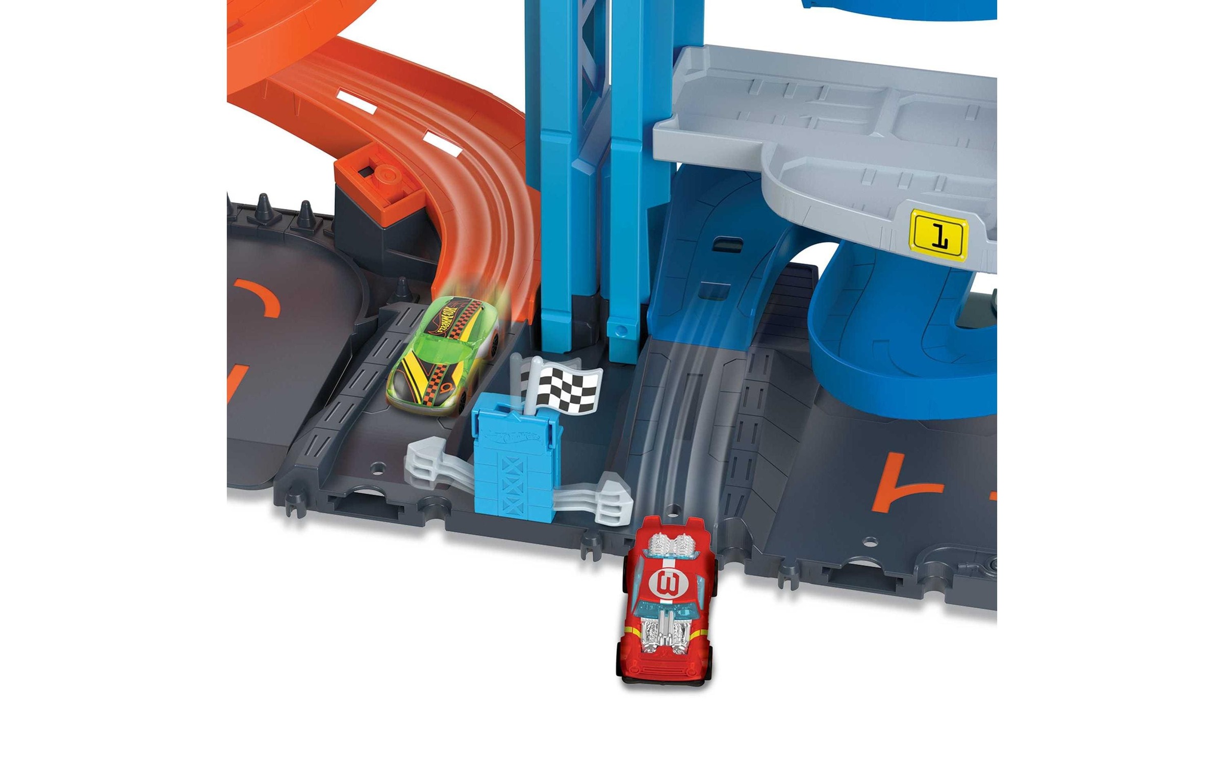 Hot Wheels Spielzeug-Auto »City Hot Wheels City Transforming Race Tower«