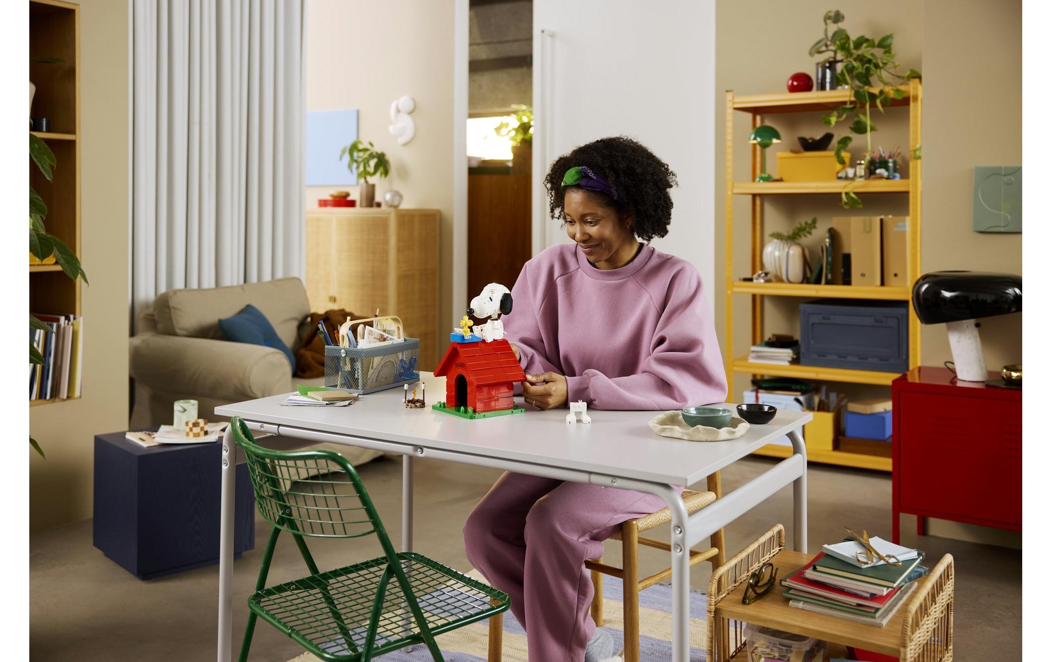LEGO® Konstruktionsspielsteine »Peanuts: Snoopys Hundehütte (21368), LEGO Ideas« Made in Europe