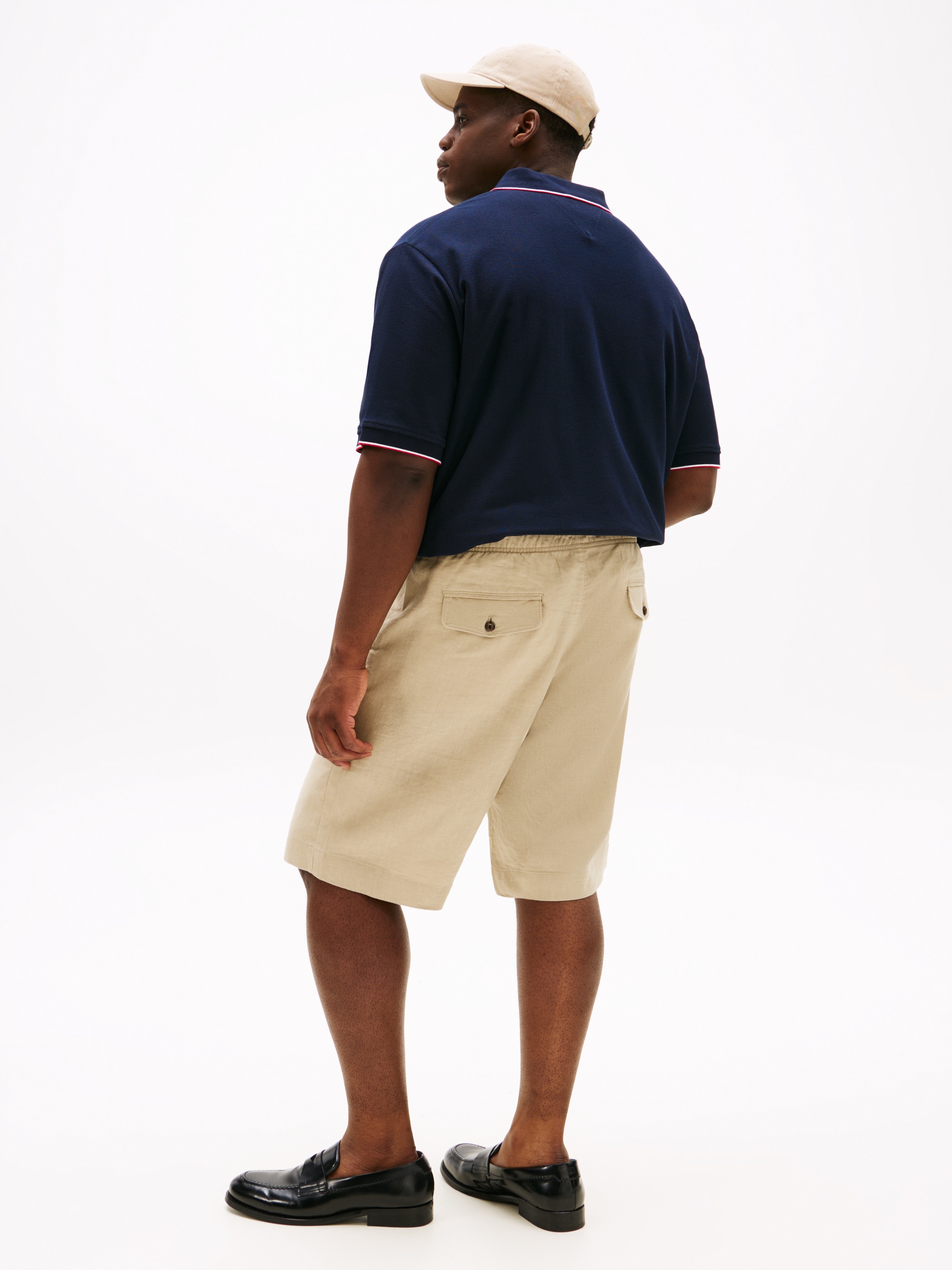 Tommy Hilfiger Big & Tall Shorts »BT-BROOKLYN PO LINEN SHORT-B«, Grosse Grössen