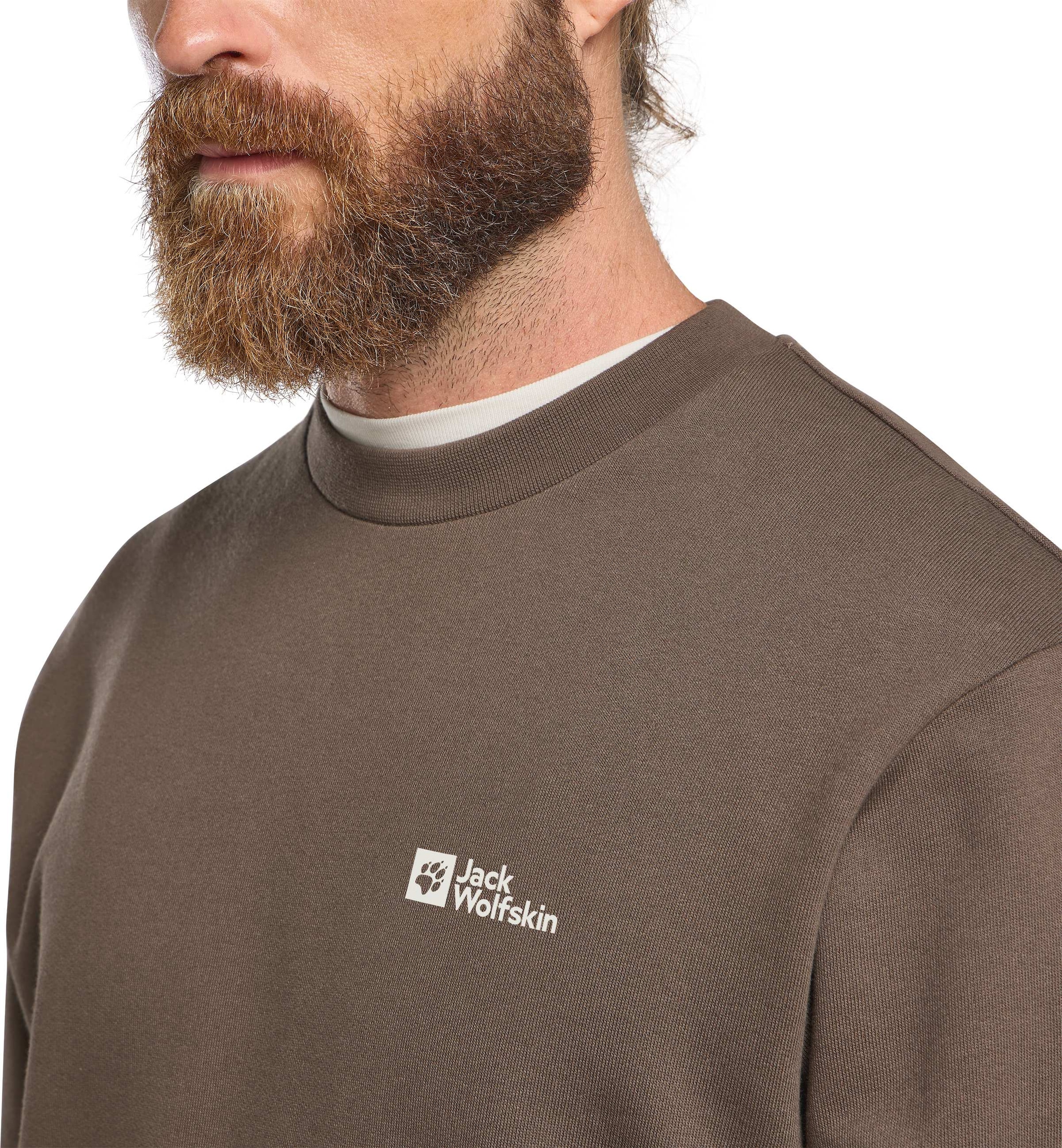 Jack Wolfskin Langarmshirt »ESSENTIAL CREWNECK M«
