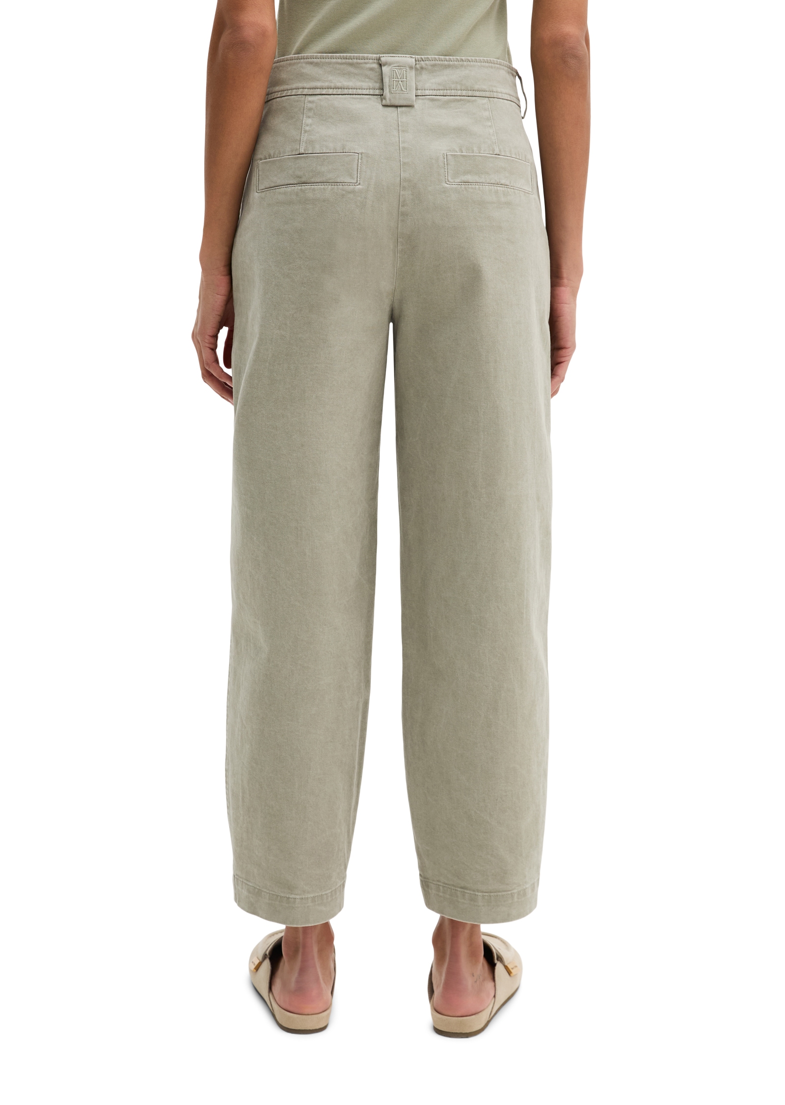 Marc O'Polo 7/8-Hose »MINU Barrel«  Model Minu barrel aus Organic Cotton-Twill, Barrel Fit
