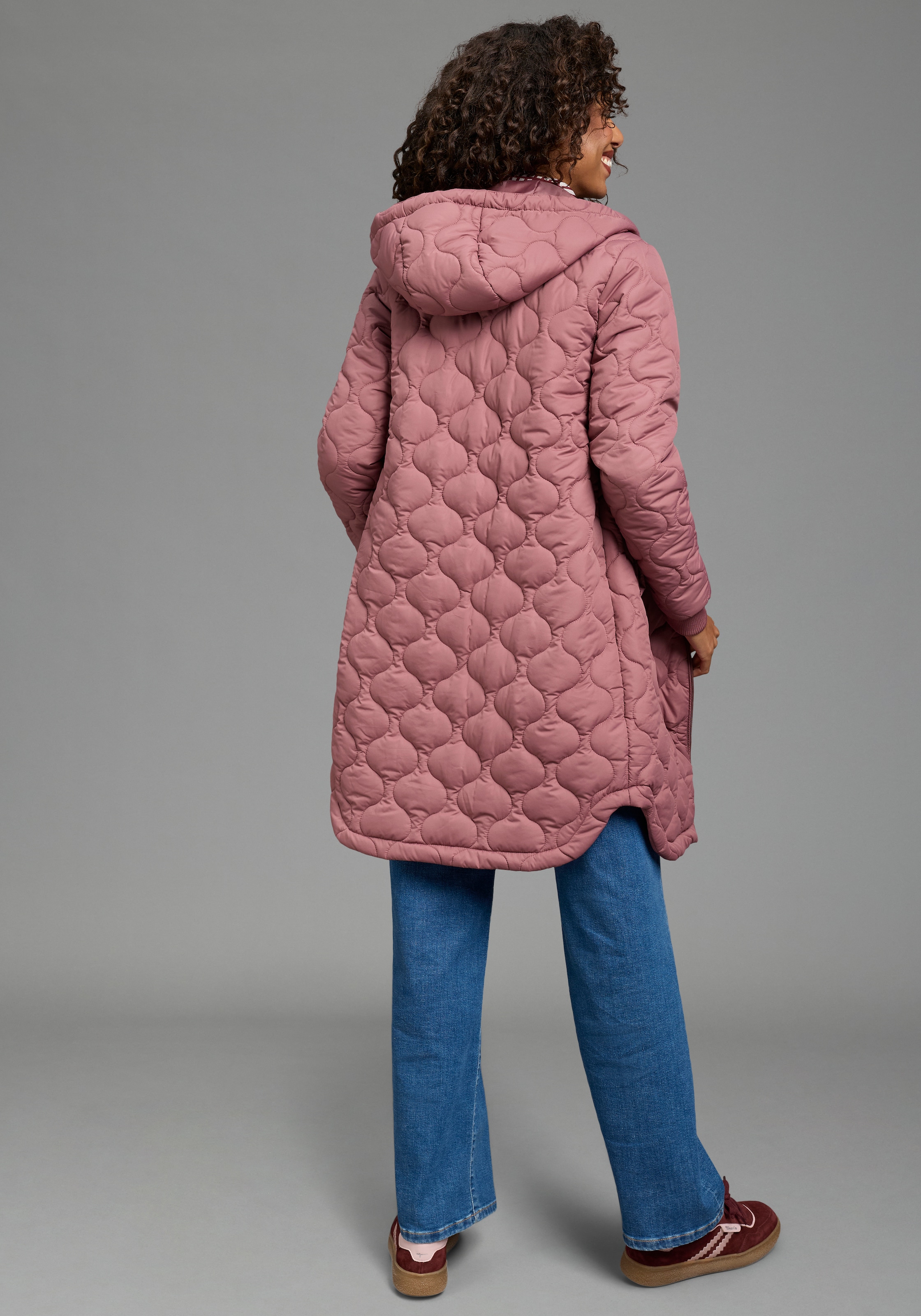 Laura Scott Manteau matelassé avec motif matelassé tendance
