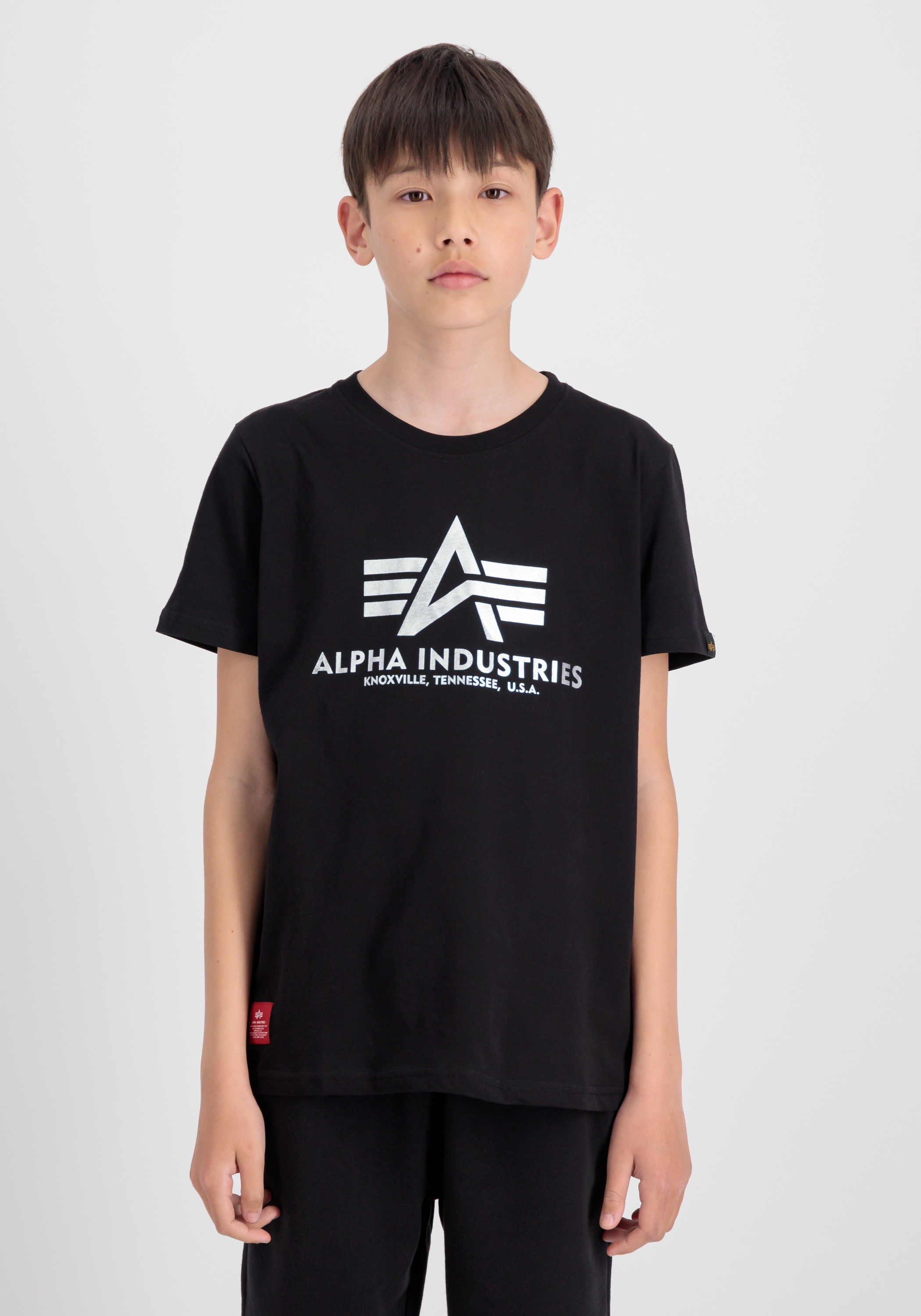 Alpha Industries T-Shirt »ALPHA INDUSTRIES Kids - T-Shirts Basic T Foil Print Kids/Teens«