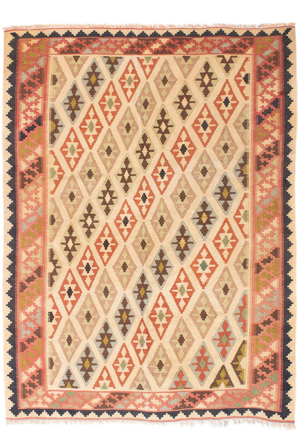 Image of morgenland Hochflor-Läufer »Nain Medaillon Blu scuro 203 x 70 cm«, rechteckig, 1 mm Höhe, Handgeknüpft bei Ackermann Versand Schweiz