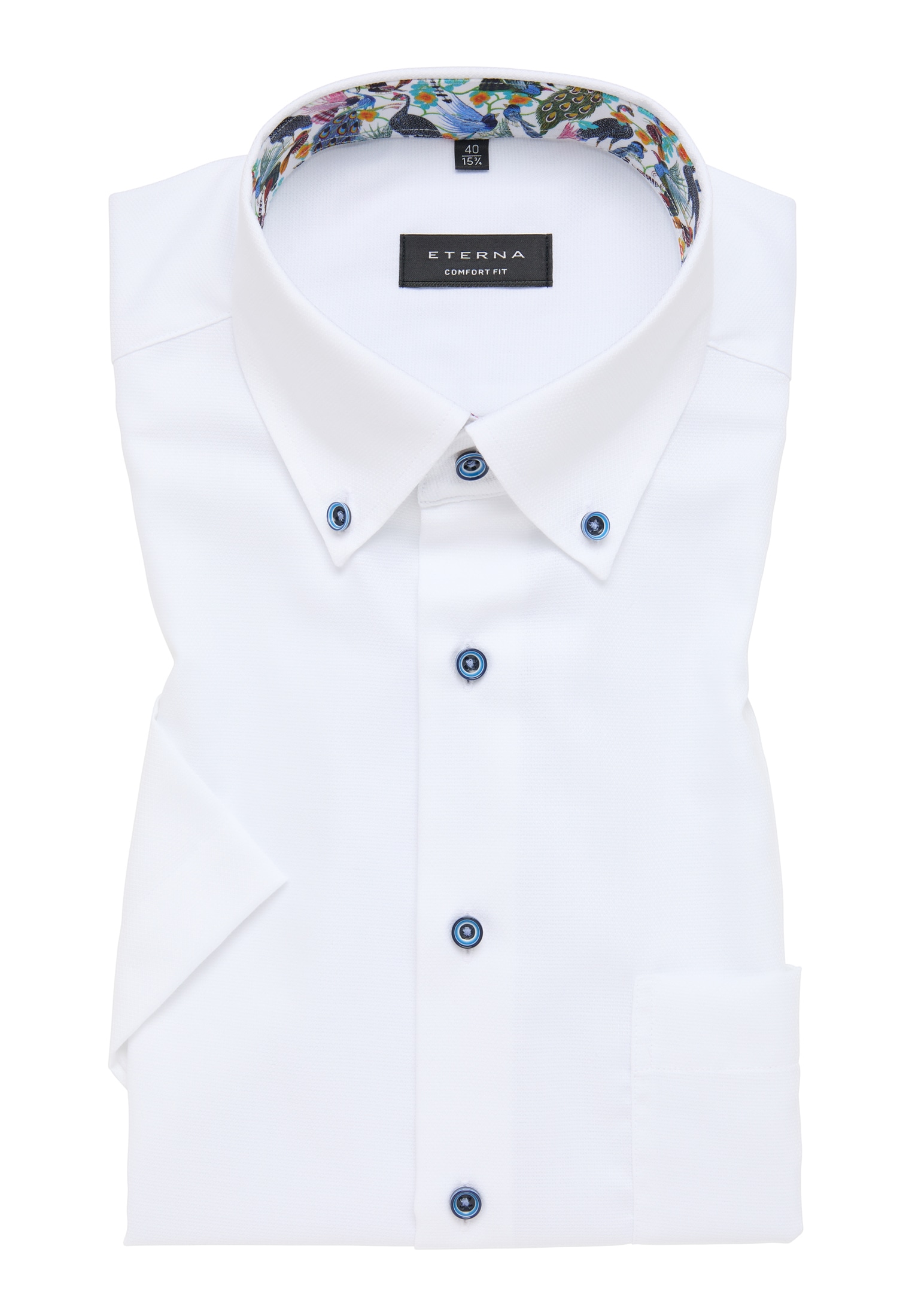 Eterna Kurzarmhemd »COMFORT FIT«, NON IRON (bügelfrei)