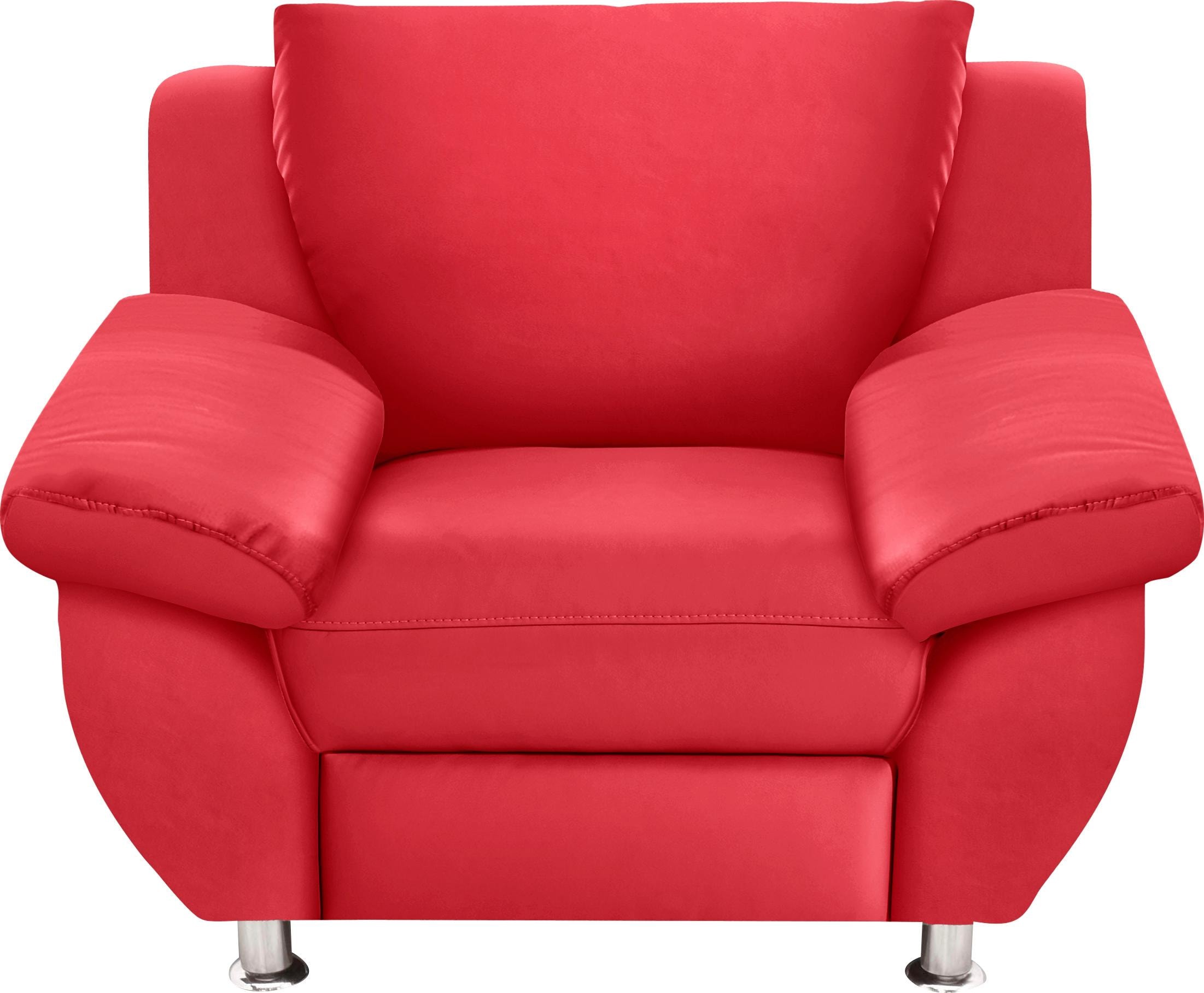 DOMO collection Sessel »Pilar elegant und zeitloses Design, komfortabel, bequeme Armlehnen«