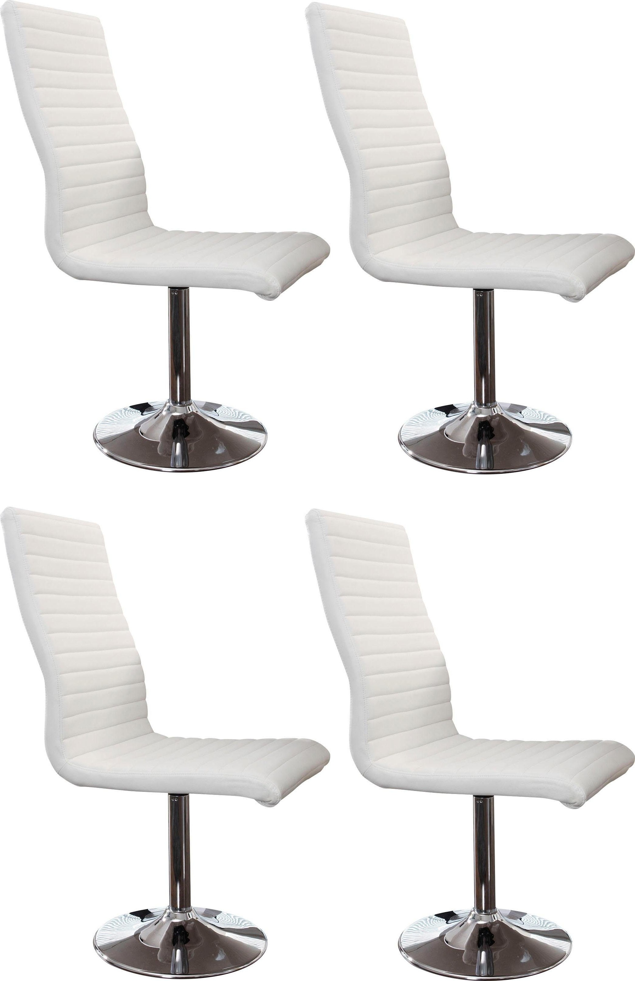 Image of SalesFever Esszimmerstuhl, (Set), 4 St., Kunstleder, mit Drehfunktion bei Ackermann Versand Schweiz