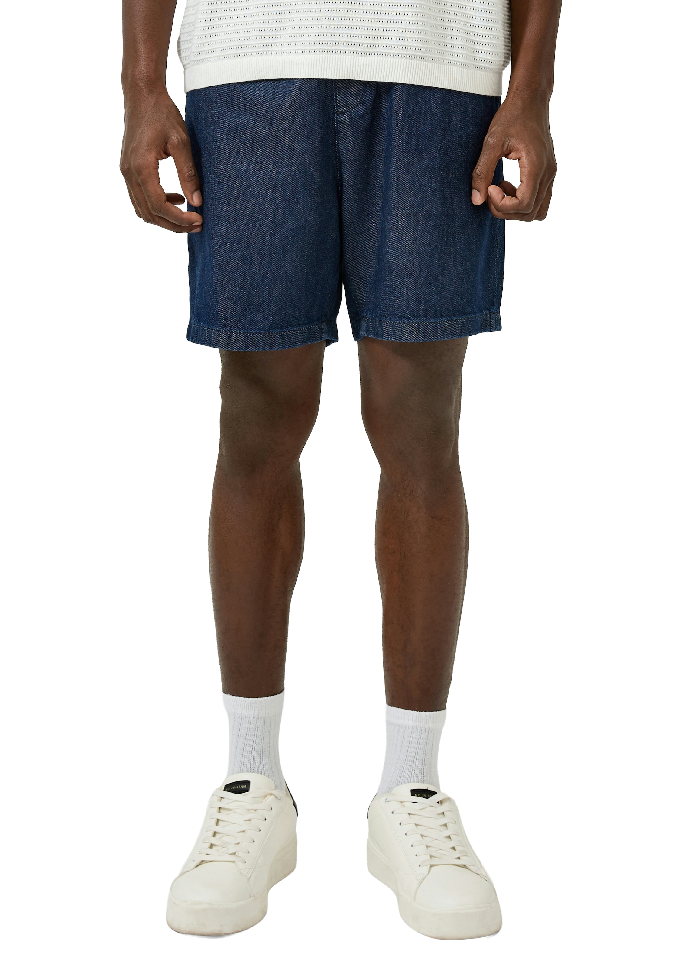 Image of QS Shorts Jeansshort mit elastischem Bund