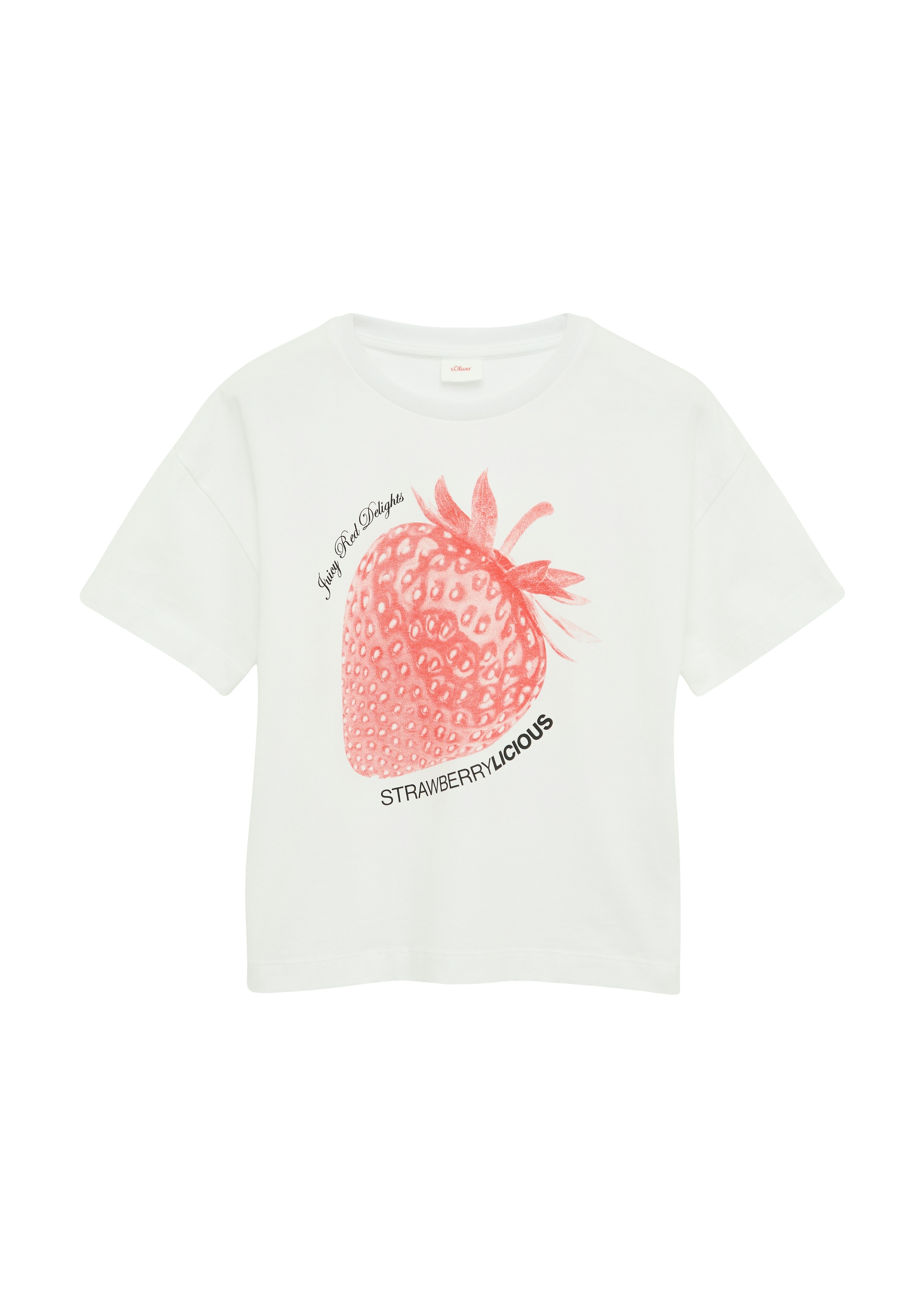 s.Oliver Junior T-Shirt, mit Front Print