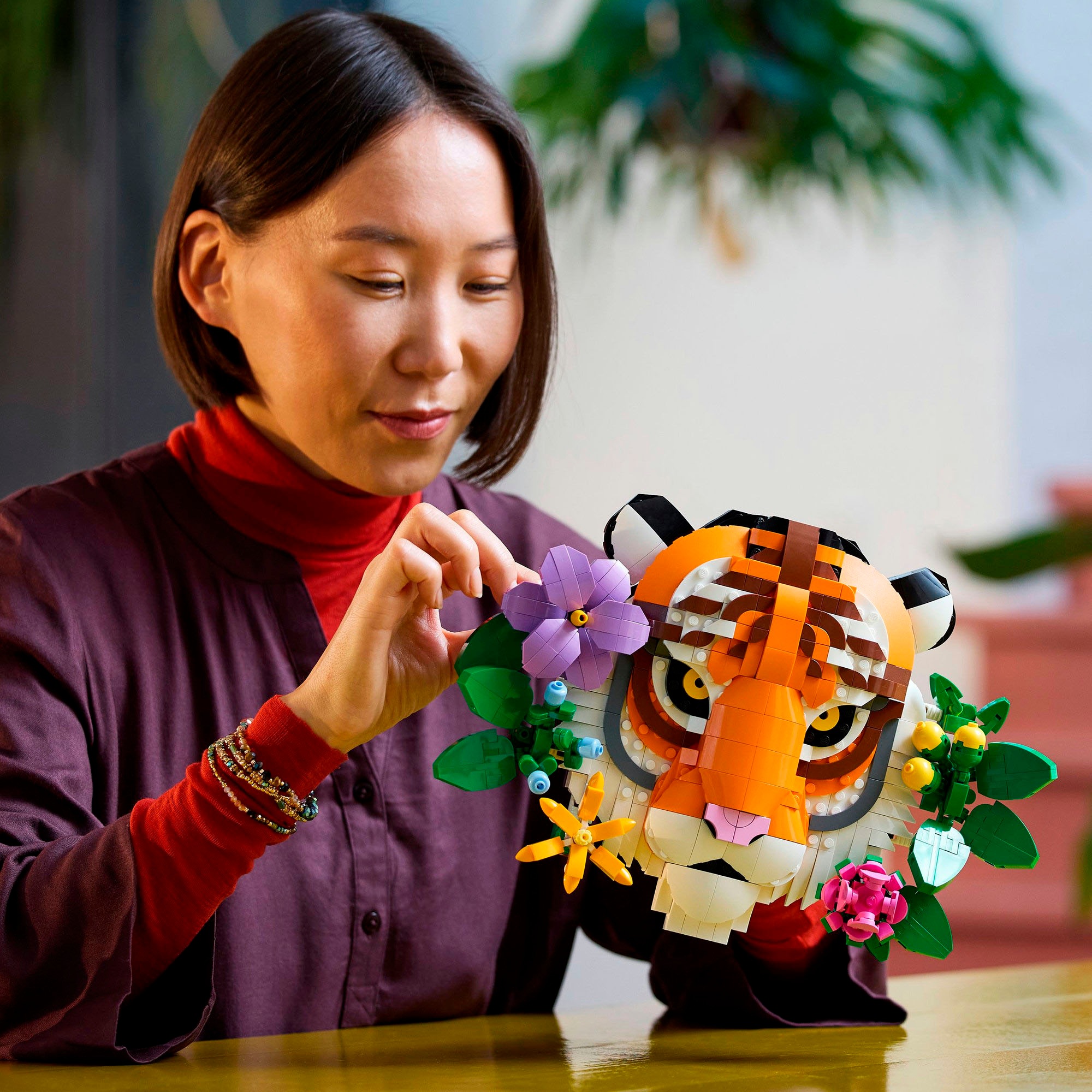 LEGO® Konstruktionsspielsteine »Fauna Collection - Tiger (31217), LEGO ART« Made in Europe
