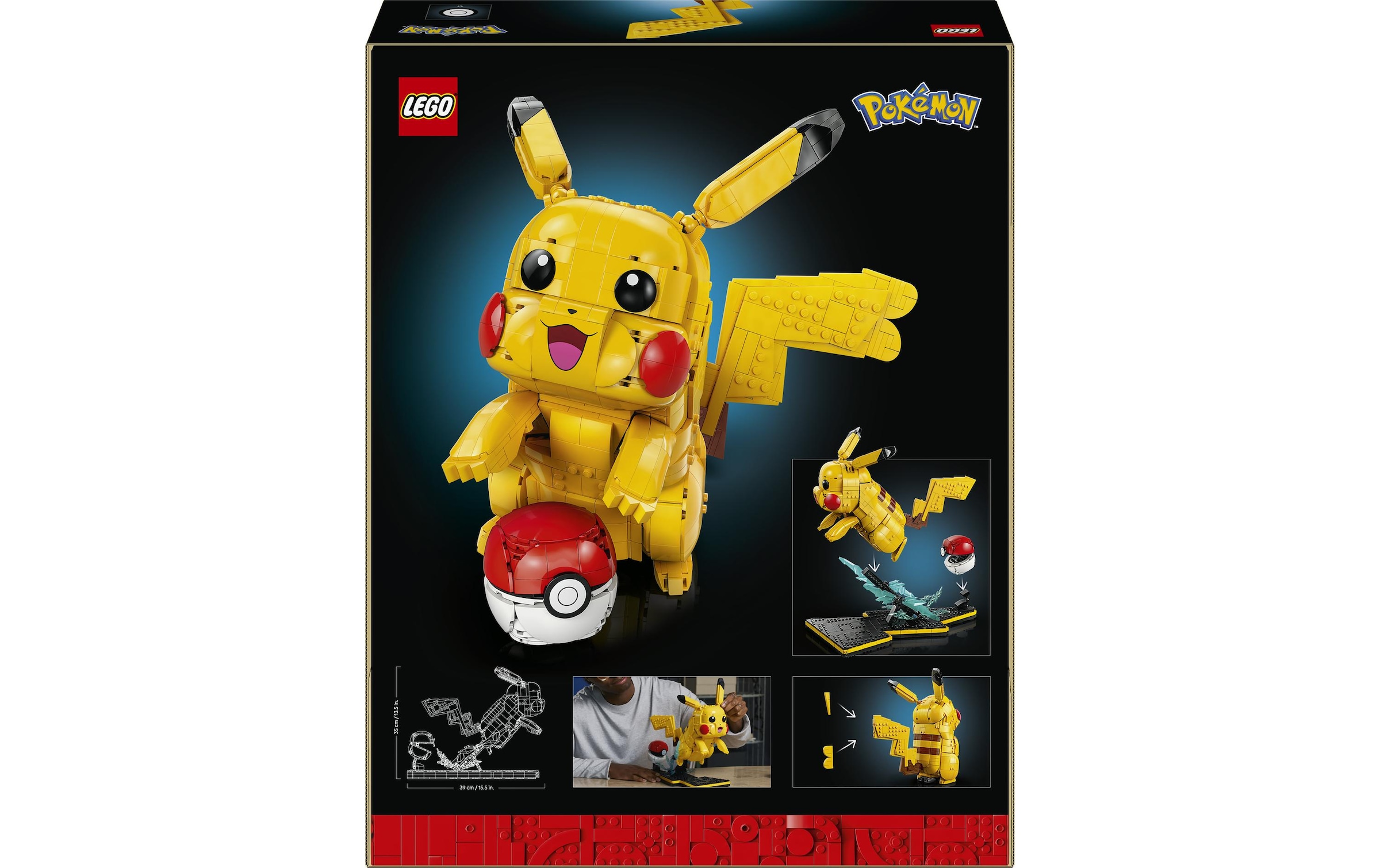LEGO® Konstruktionsspielsteine »Pikachu und Pokéball (72152), LEGO Pokémon«