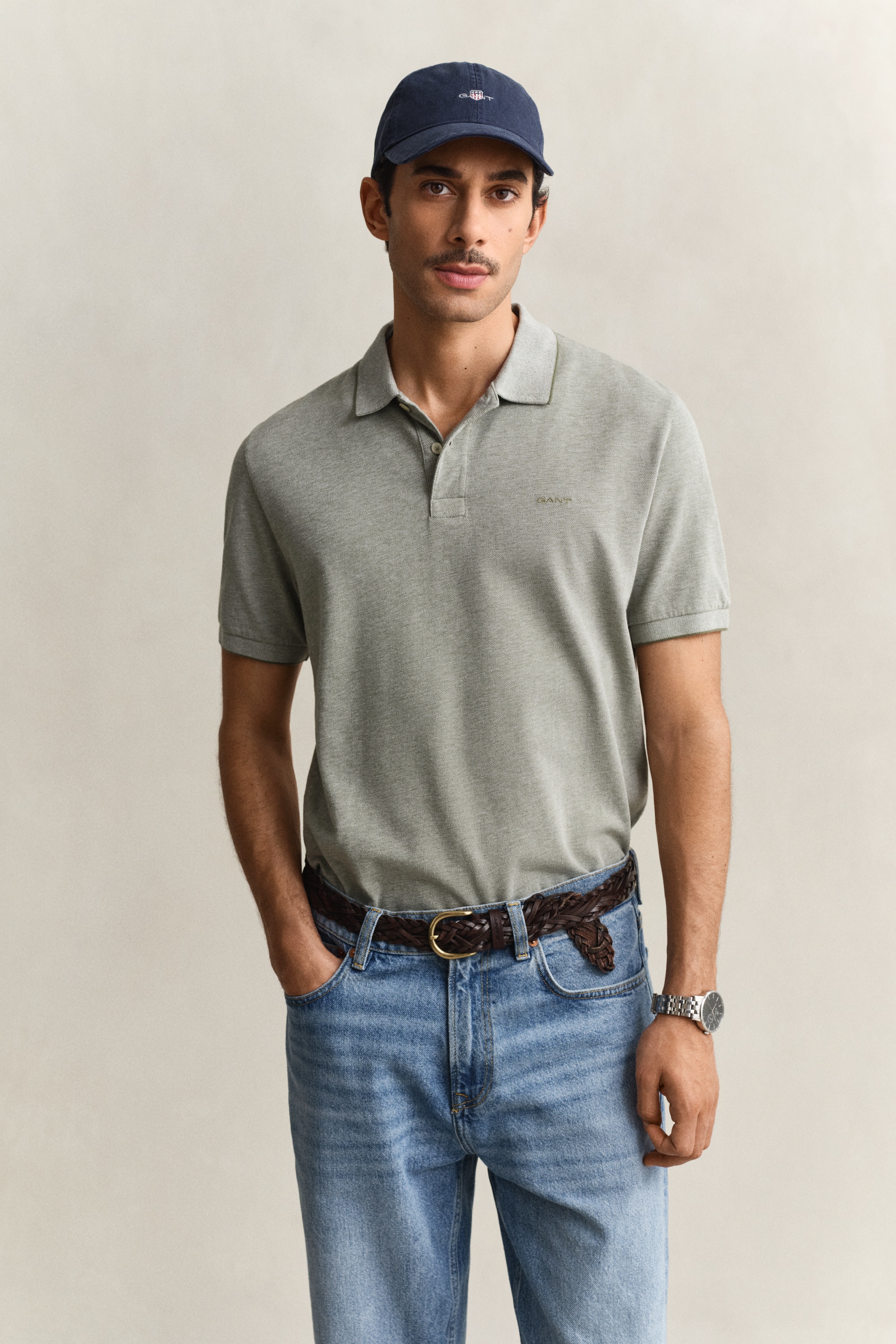 Gant Polo »2 TONE« Regular fit mit Polokragen