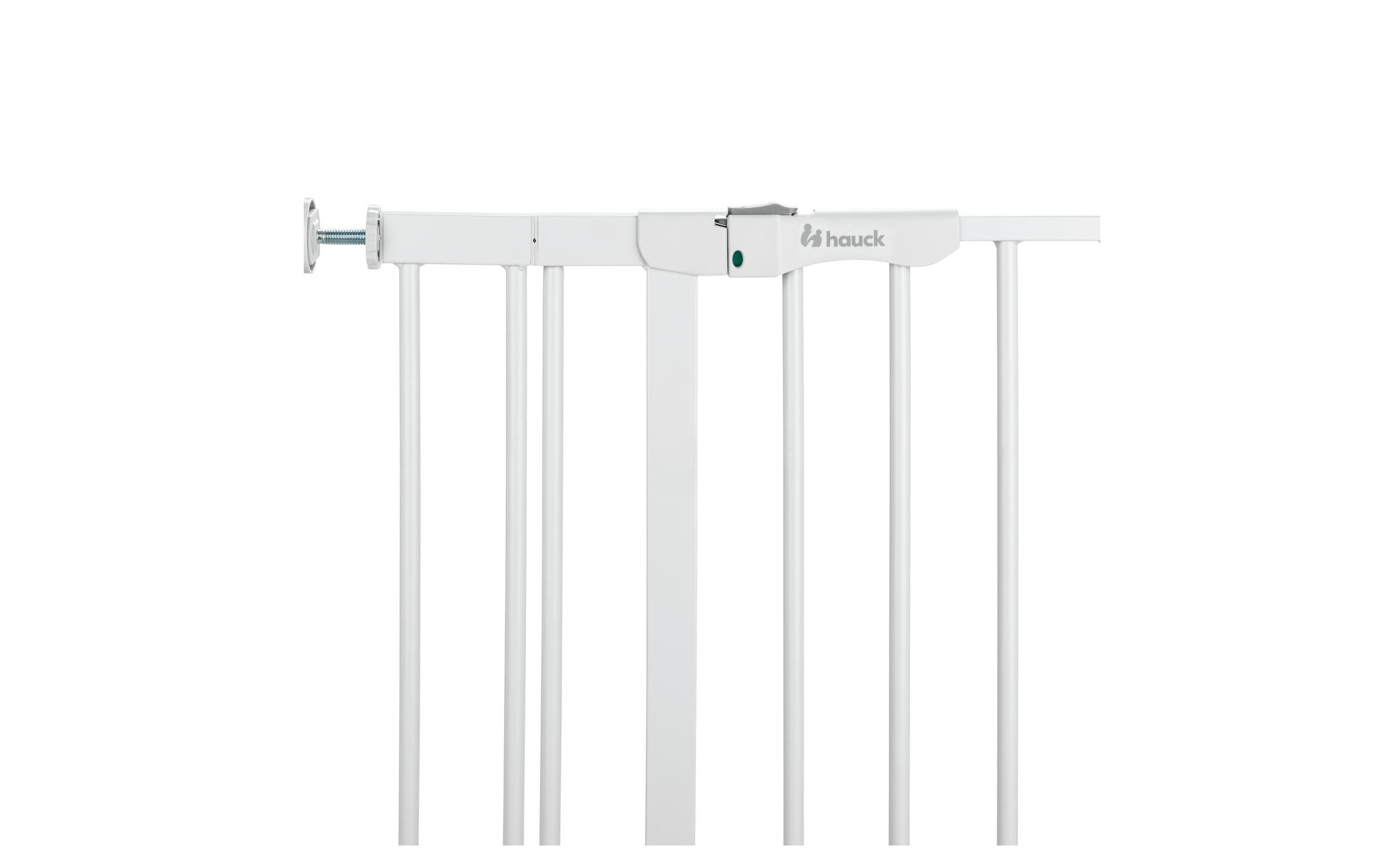 Hauck Türschutzgitter »Clear Step Autoclose 2 9 cm Weiss«