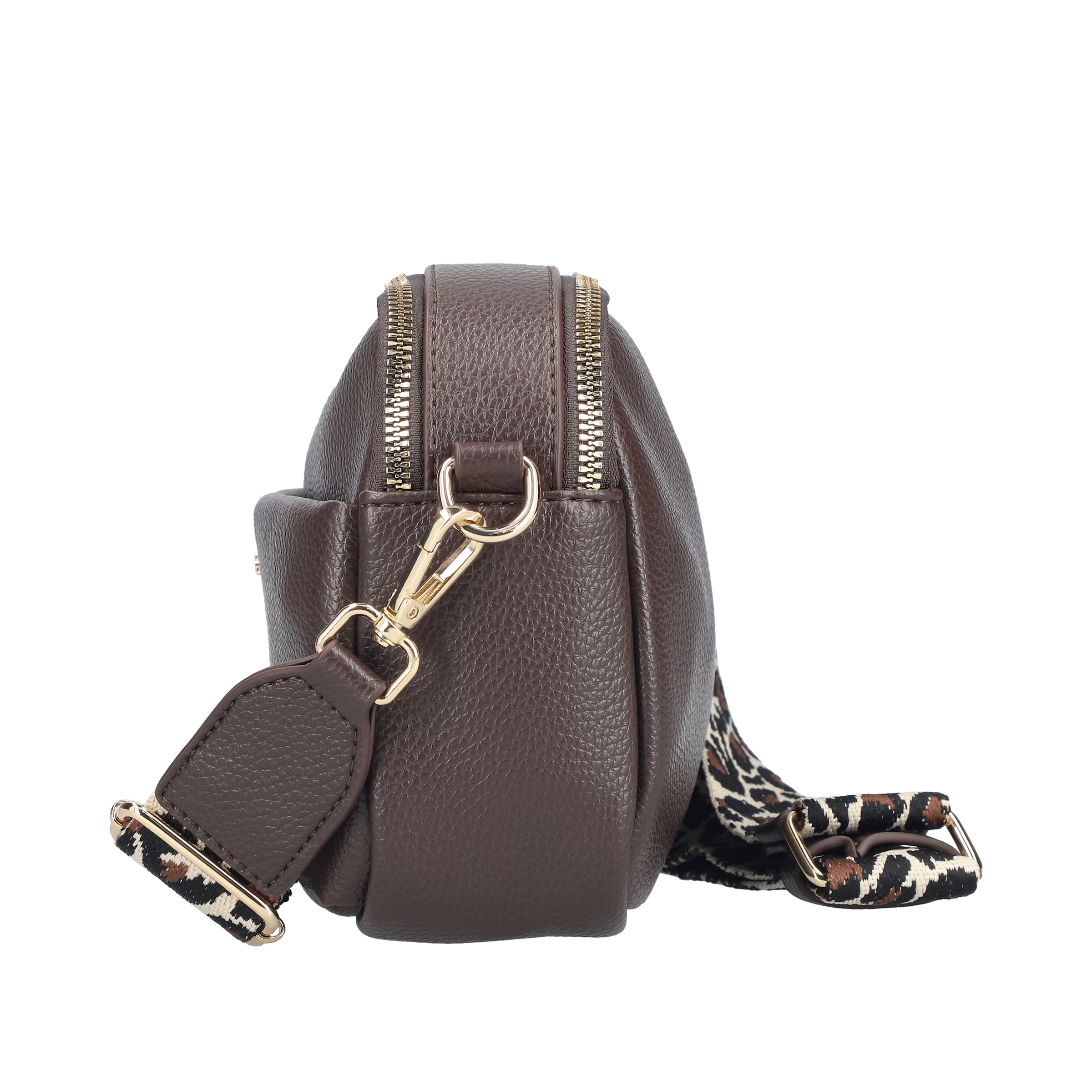 Rieker Sac à bandoulière Sac à bandoulière pour femme, sac à main avec deux fermetures éclair