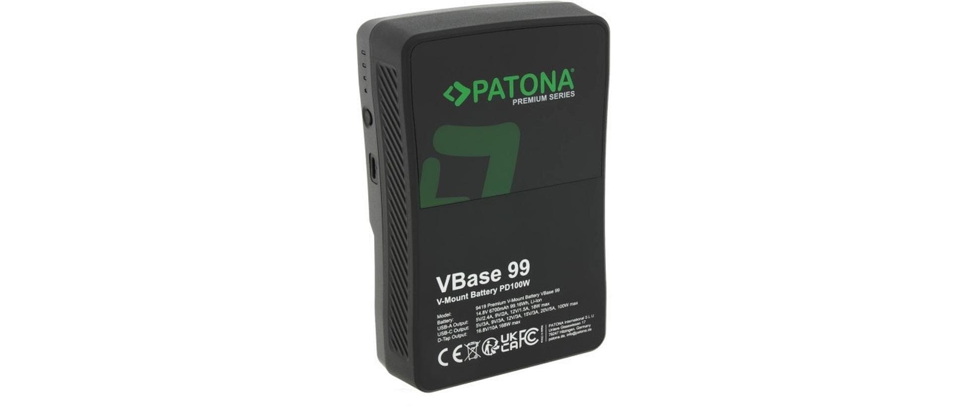   Akku »Patona VBase 99« 6.700 mAh