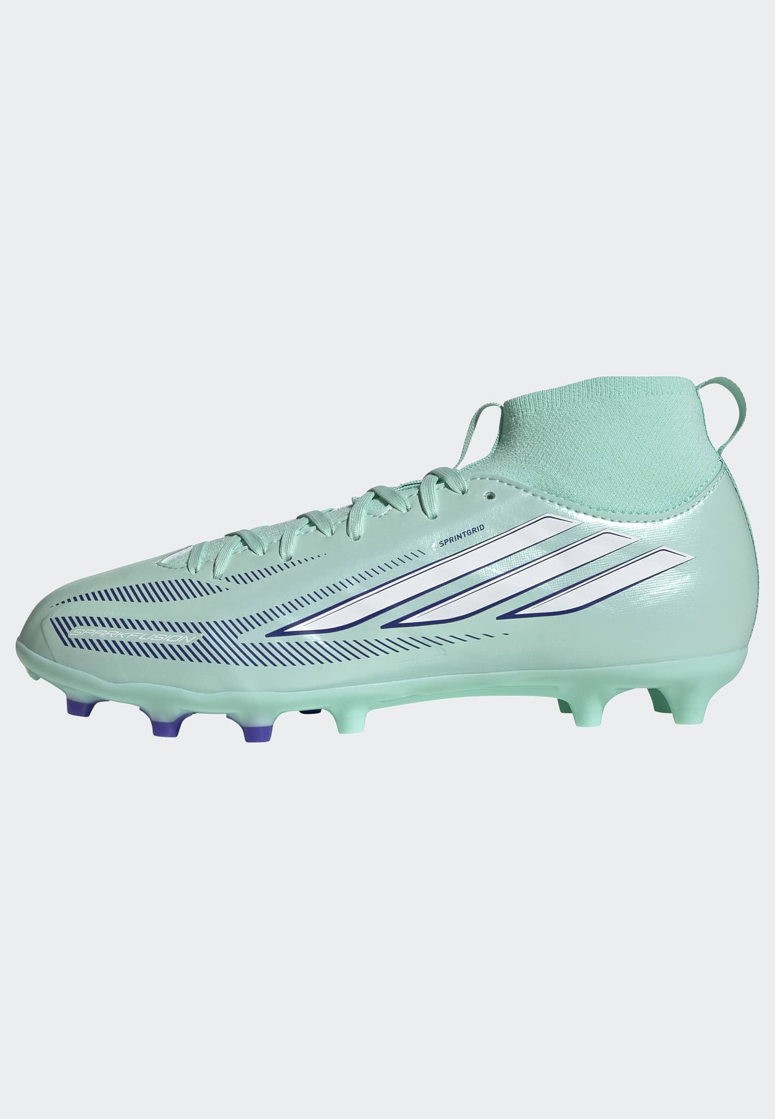 adidas Performance Chaussure de football »F50 SPARKFUSION LEAGUE KIDS , NATURRASEN / KUNSTRASEN, HALBHOCH«  Convient pour pelouses et terrains synthétiques