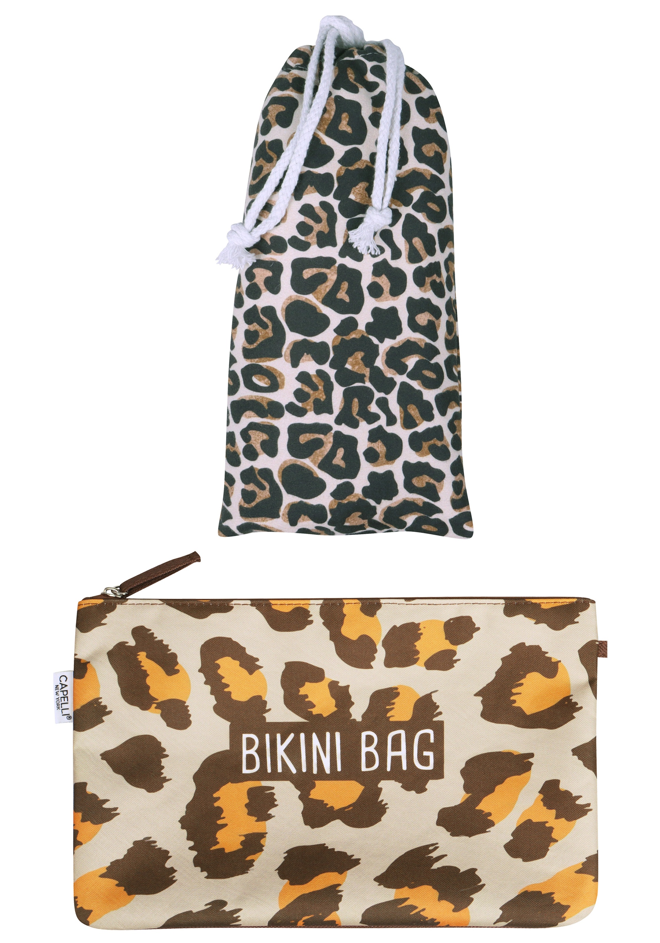 Image of Capelli New York Strandtuch schnell trocknend, Inklusive praktischem Bikini-Bag
