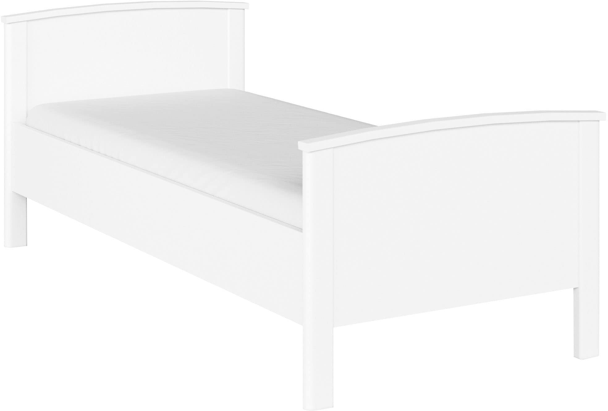 Image of rauch Funktionsbett "Bett Einzelbett Komfortbett Holzbett TORRENT" Bettseitenhöhe 44,6 cm, Grössen: 90x200 cm, 100x200 cm, in Komforthöhe, Einlasstiefe 6-fach verstellbar MADE IN GERMANY