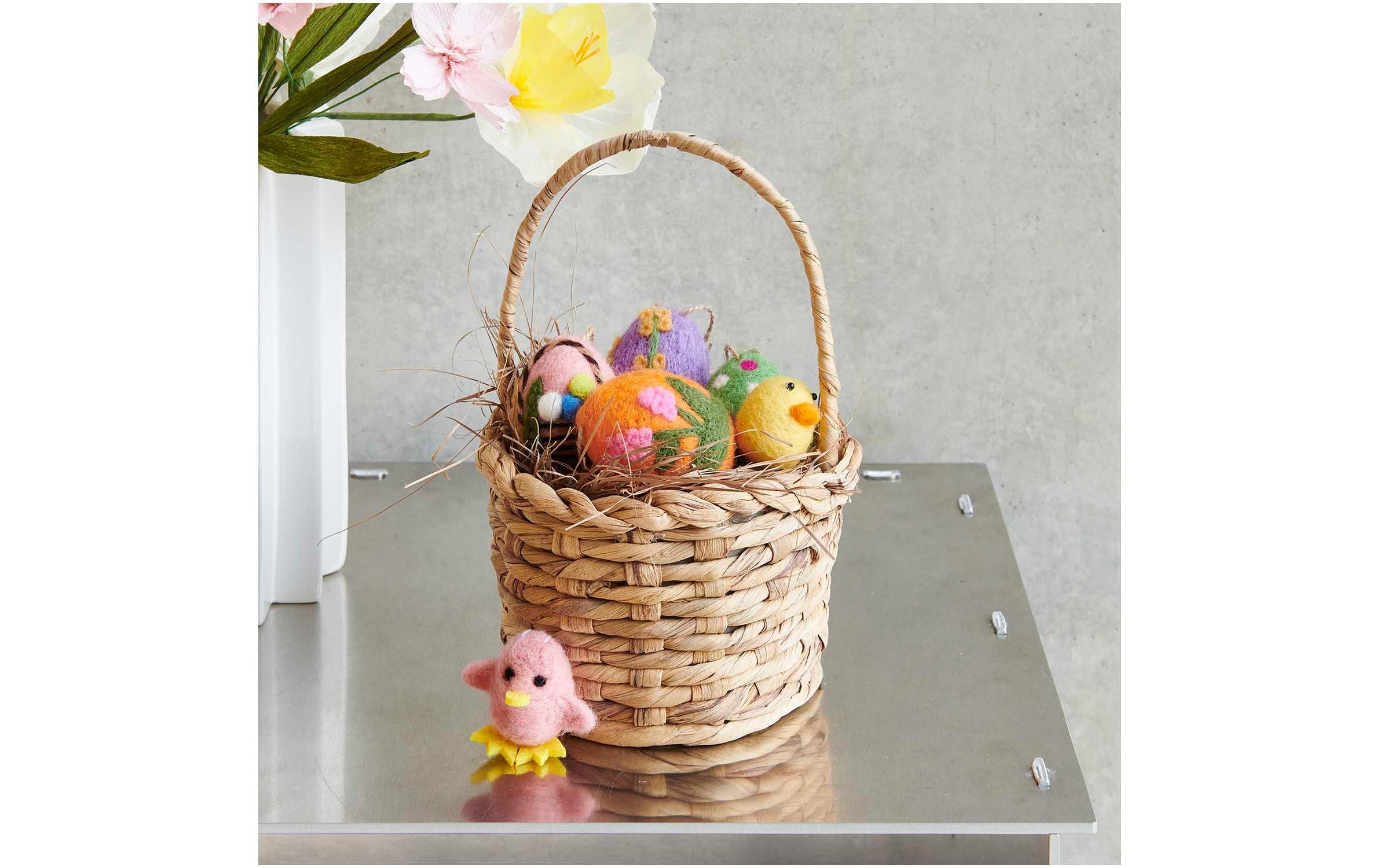 Rico-Design Verlag Panier tressé »23 x 15 x 15 cm« Geflochtener Korb für jeden Anlass