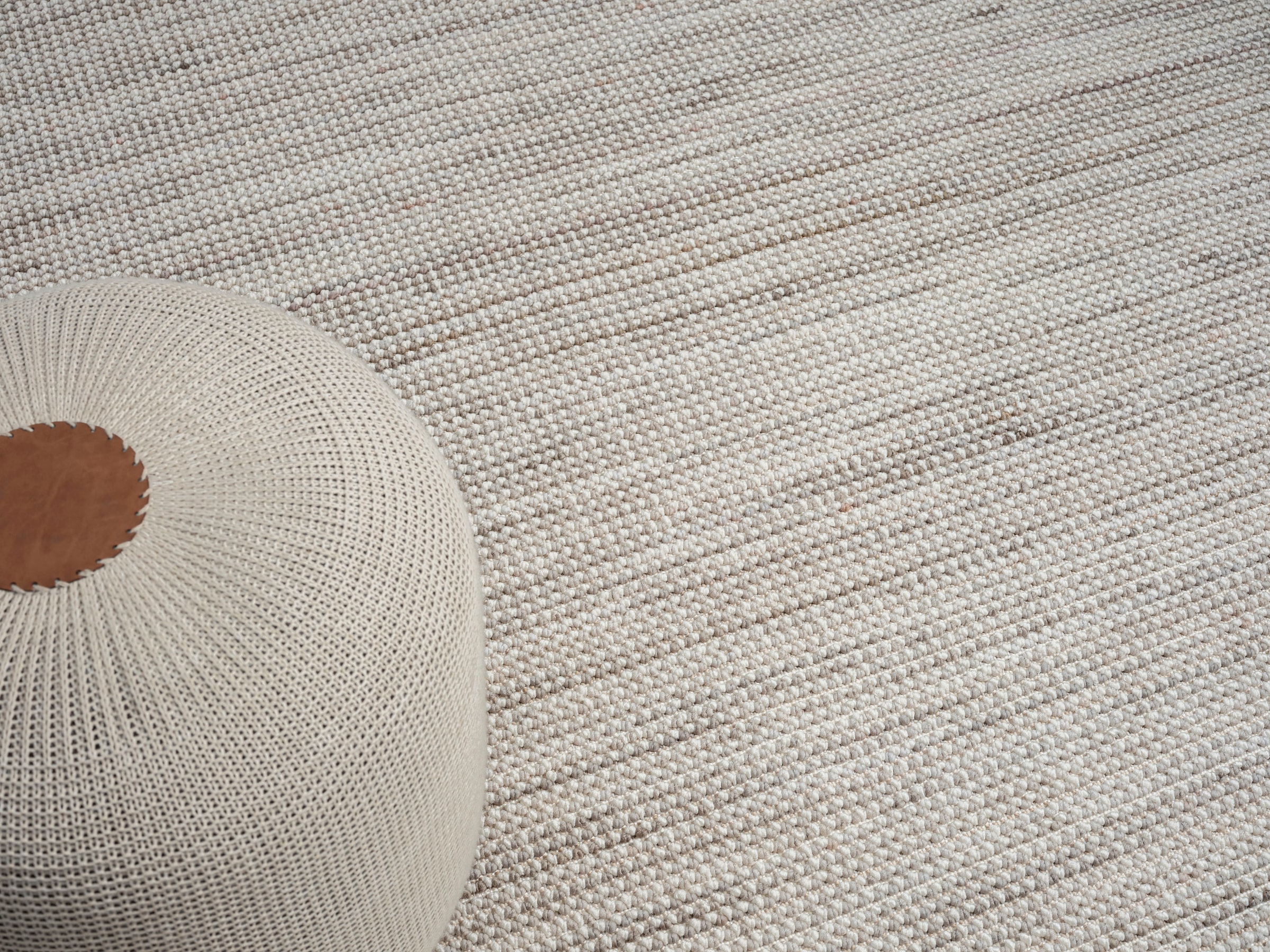 Myflair Möbel & Accessoires Tapis »Ava« Rectangulaire 7 mm Höhe Uni Farben, meliert, Sisal-Optik, auch in rund erhältlich, mit Fransen