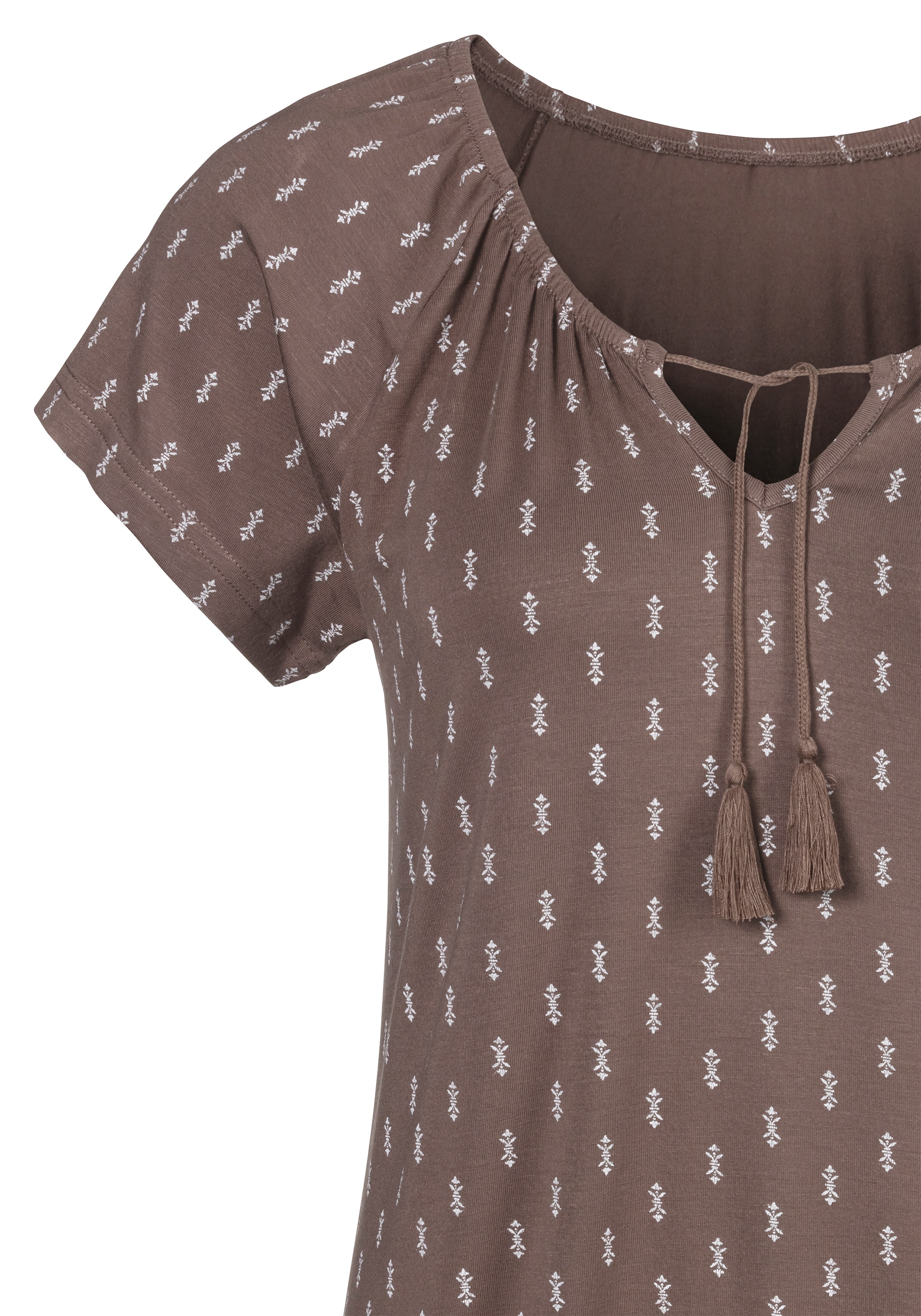 ♕ Vivance T-Shirt, (2er-Pack), mit leicht gerafftem Ausschnitt  versandkostenfrei auf | T-Shirts