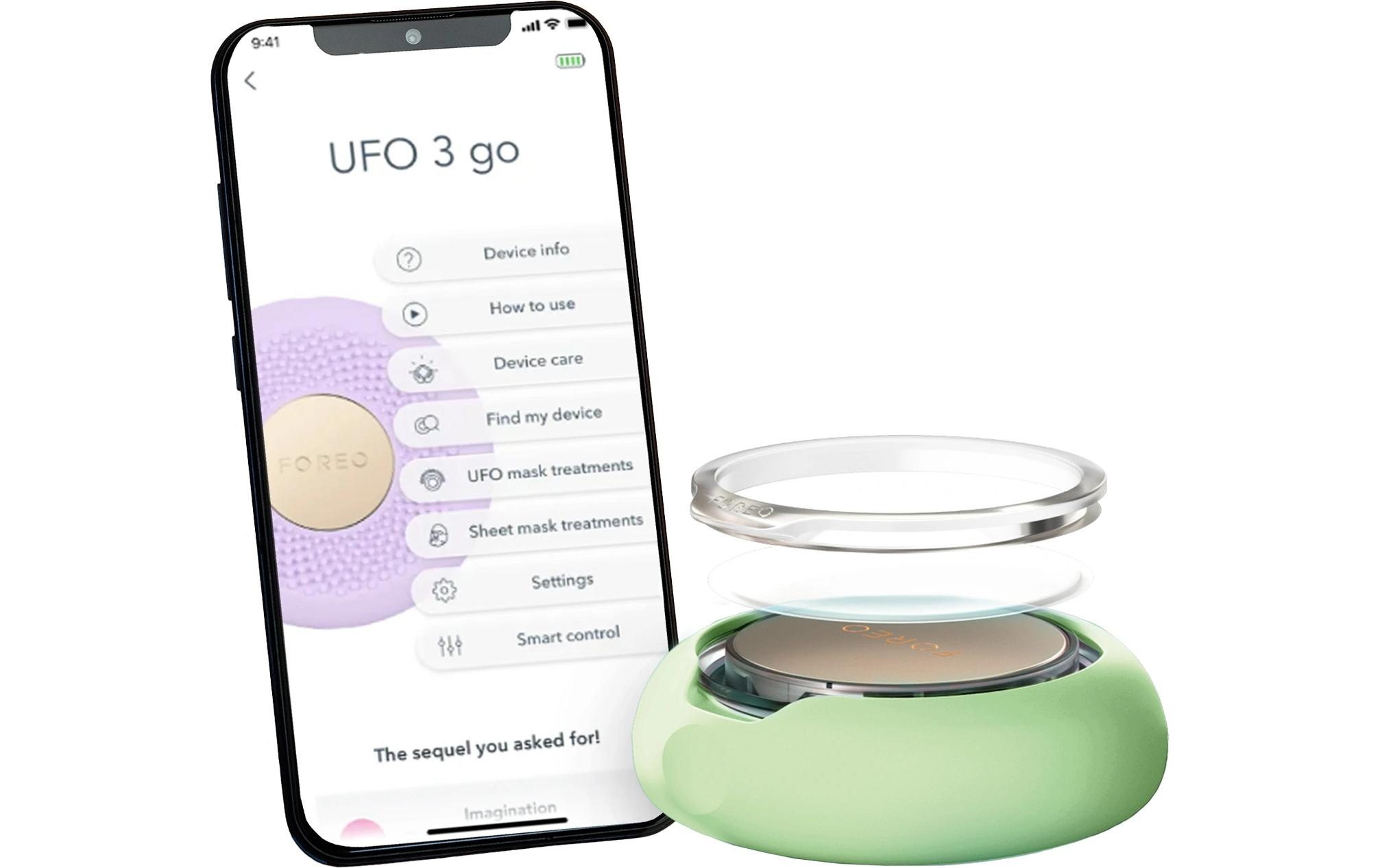Image of FOREO Anti-Aging-Gerät "UFO 3 go Pistazie"