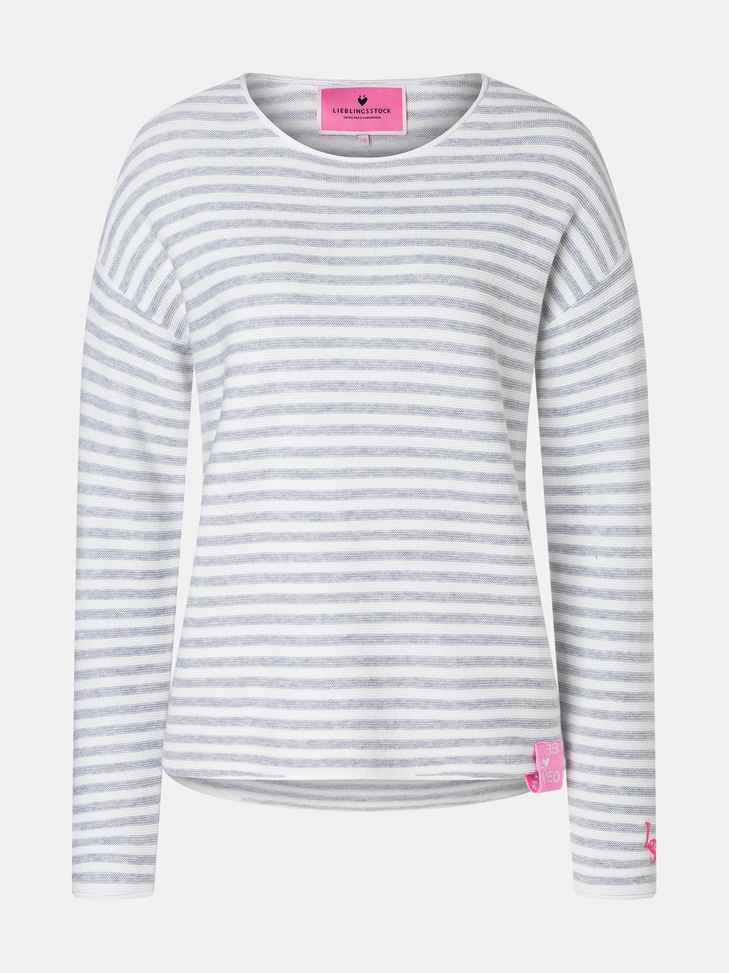 Lieblingsstück Strickpullover »Kyna« mit Streifen