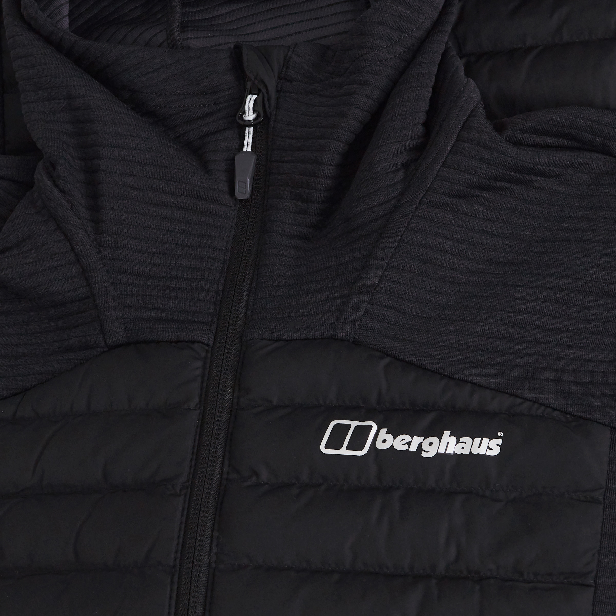 Berghaus Veste hybride »NULA HYBRID JACKET« avec capuche Hydroloft® Isolierung, Strickfleece-Einsätze, leicht verstaubar