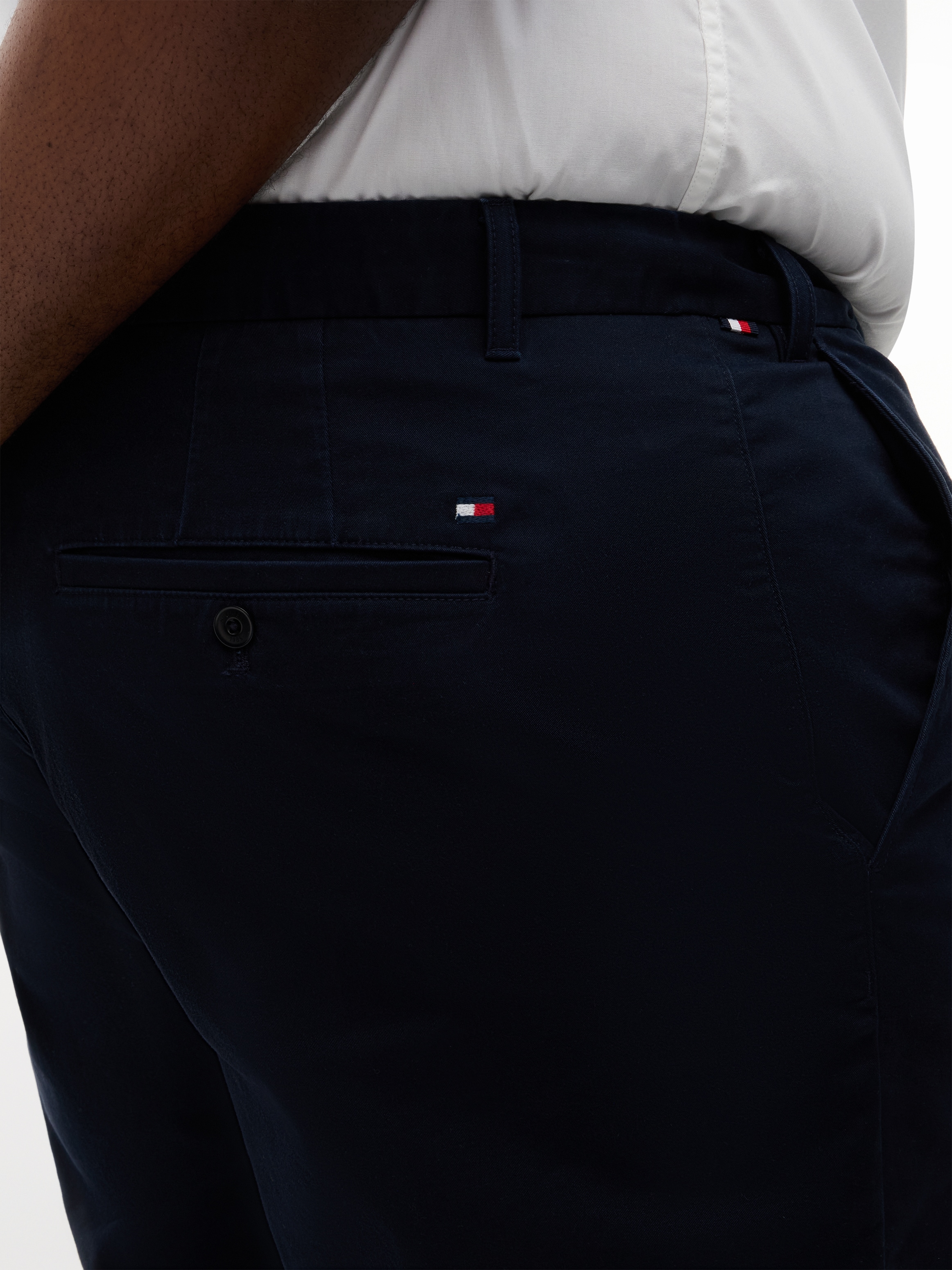 Tommy Hilfiger Big & Tall Short »BT-DNTN 9.5 ESS TWILL W/ BELT-B«  grande taille, coupe normale