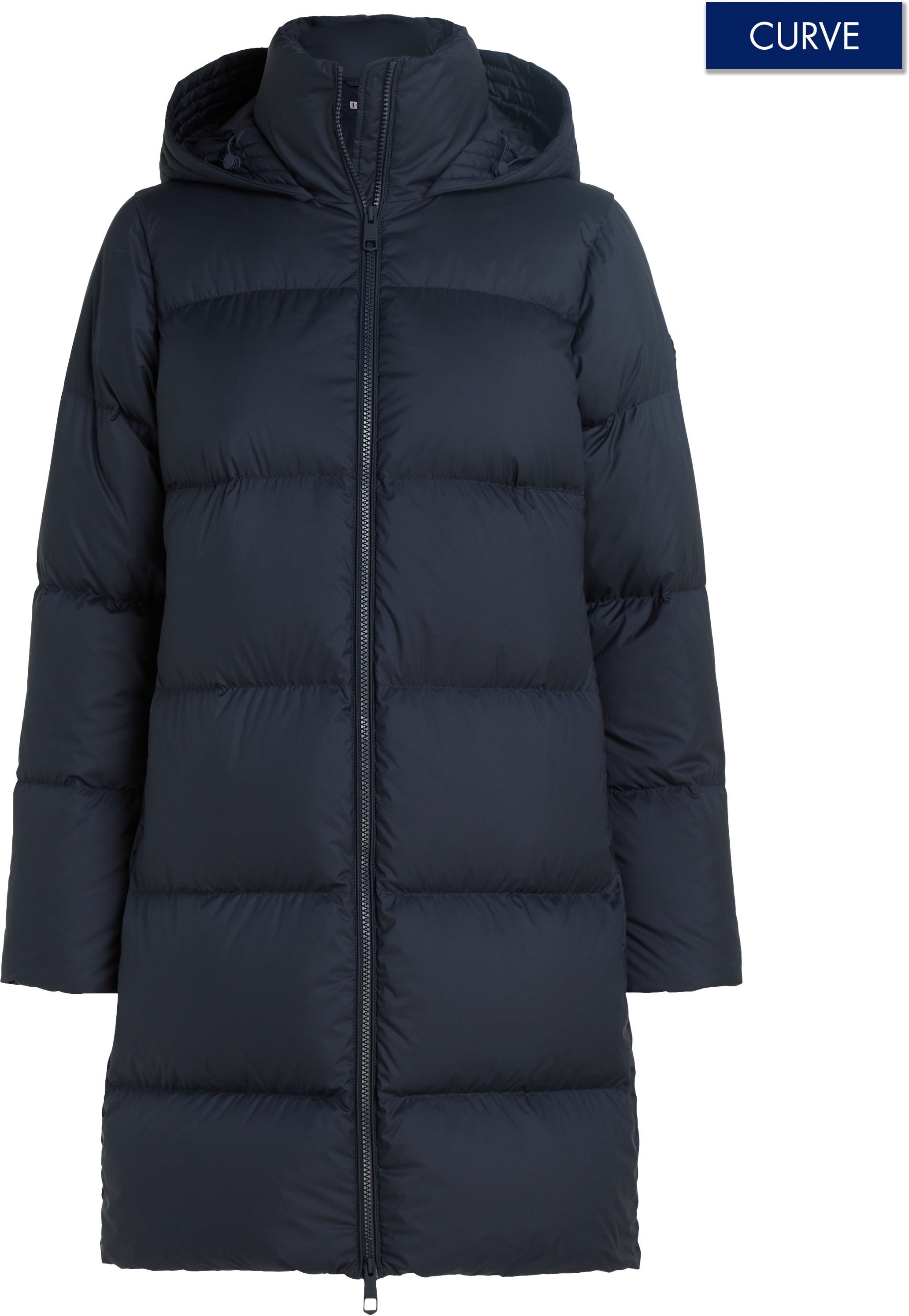 Steppmantel »CRV CASUAL HW DOWN HOOD COAT«, in Grossen Grössen, leichte Wattierung,...