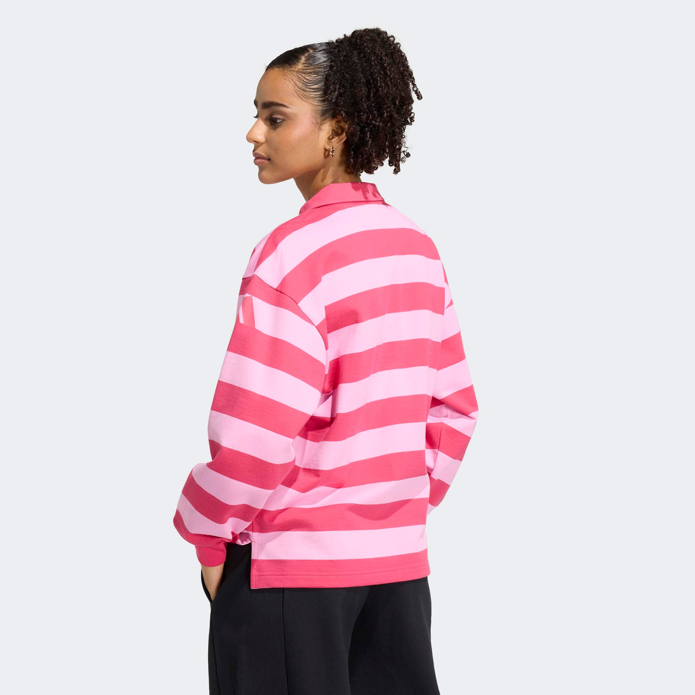 adidas Sportswear Polo »ESSENTIALS CONTEMPORARY FRENCH TERRY LANGARM«