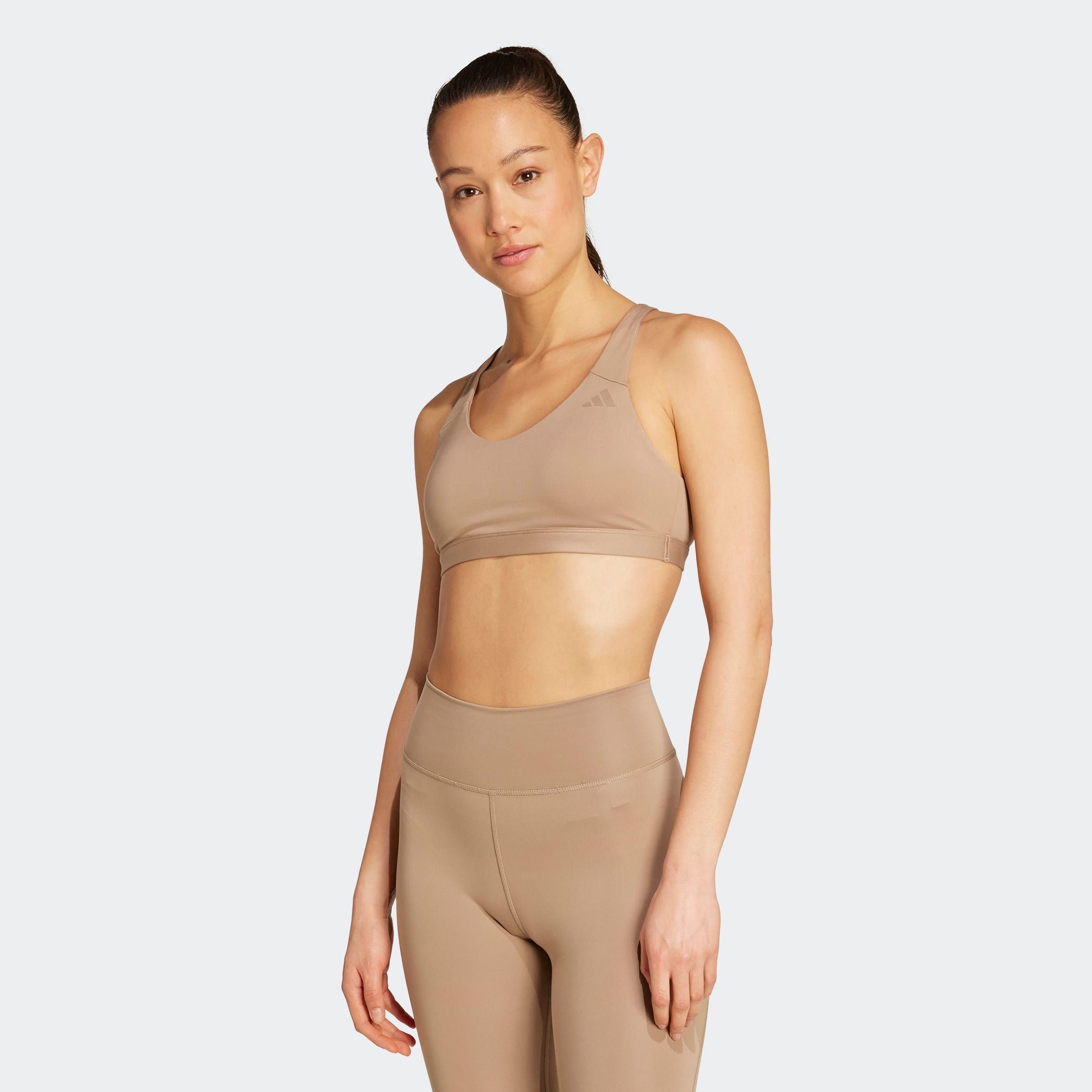 Image of adidas Performance Sport-BH "ALL ME ESSENTIALS SPORT-BH, MITTLERER HALT"