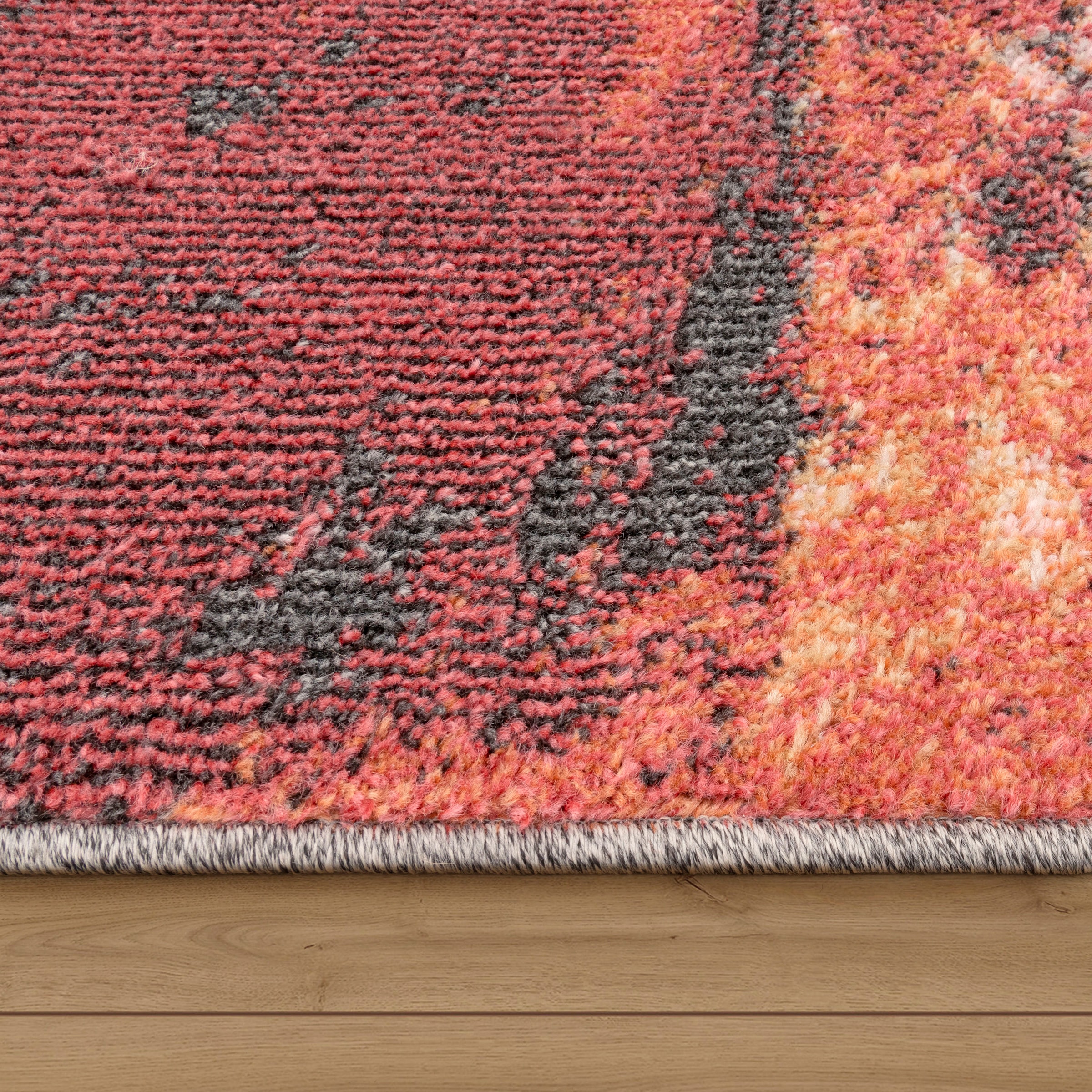 Paco Home Teppich »Ryan 933« rechteckig 12 mm Höhe Kurzflor, modernes abstraktes Design, Wohnzimmer, Schlafzimmer