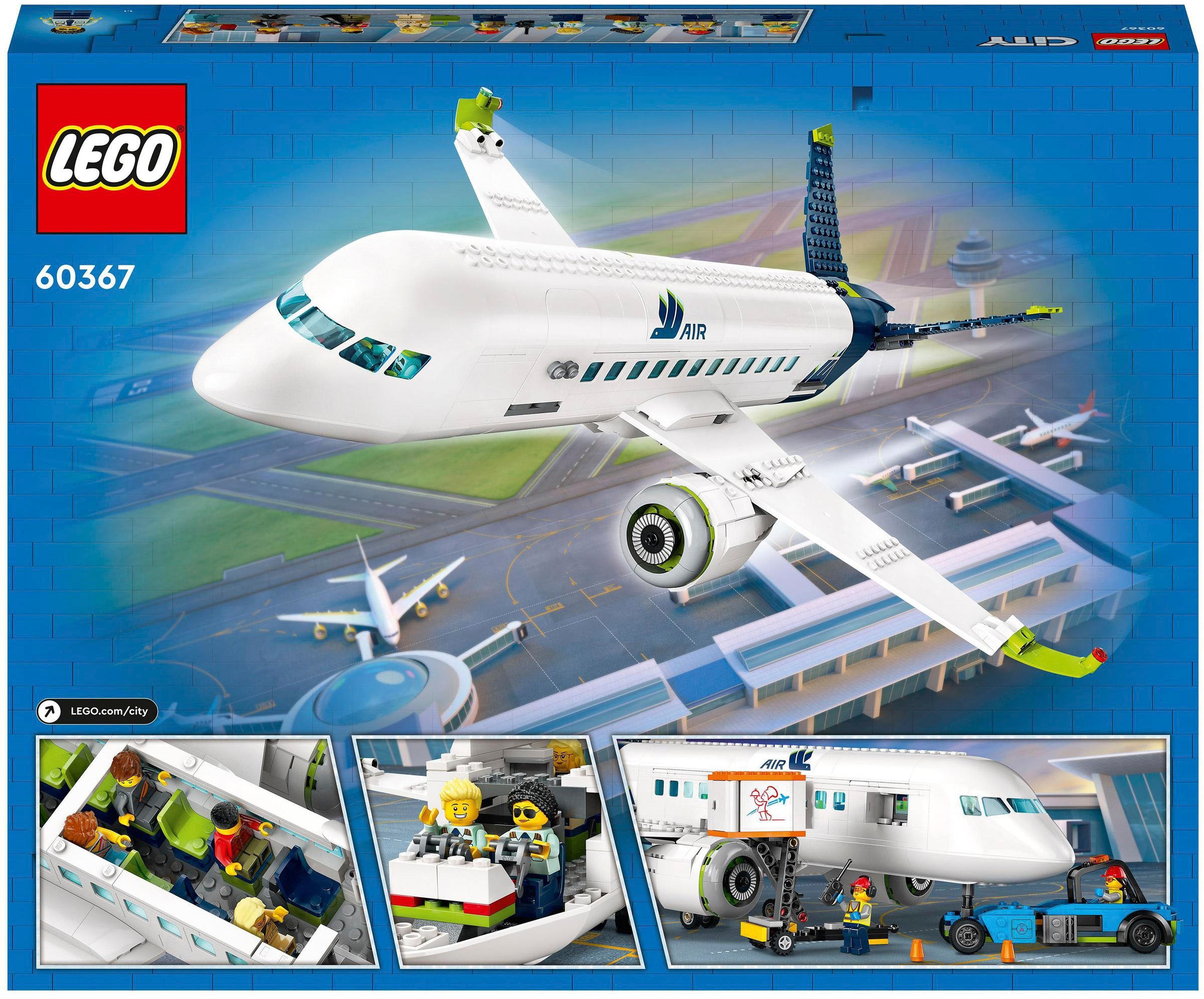 LEGO® Pions de construction »Passagierflugzeug (60367), LEGO® City« Made in Europe