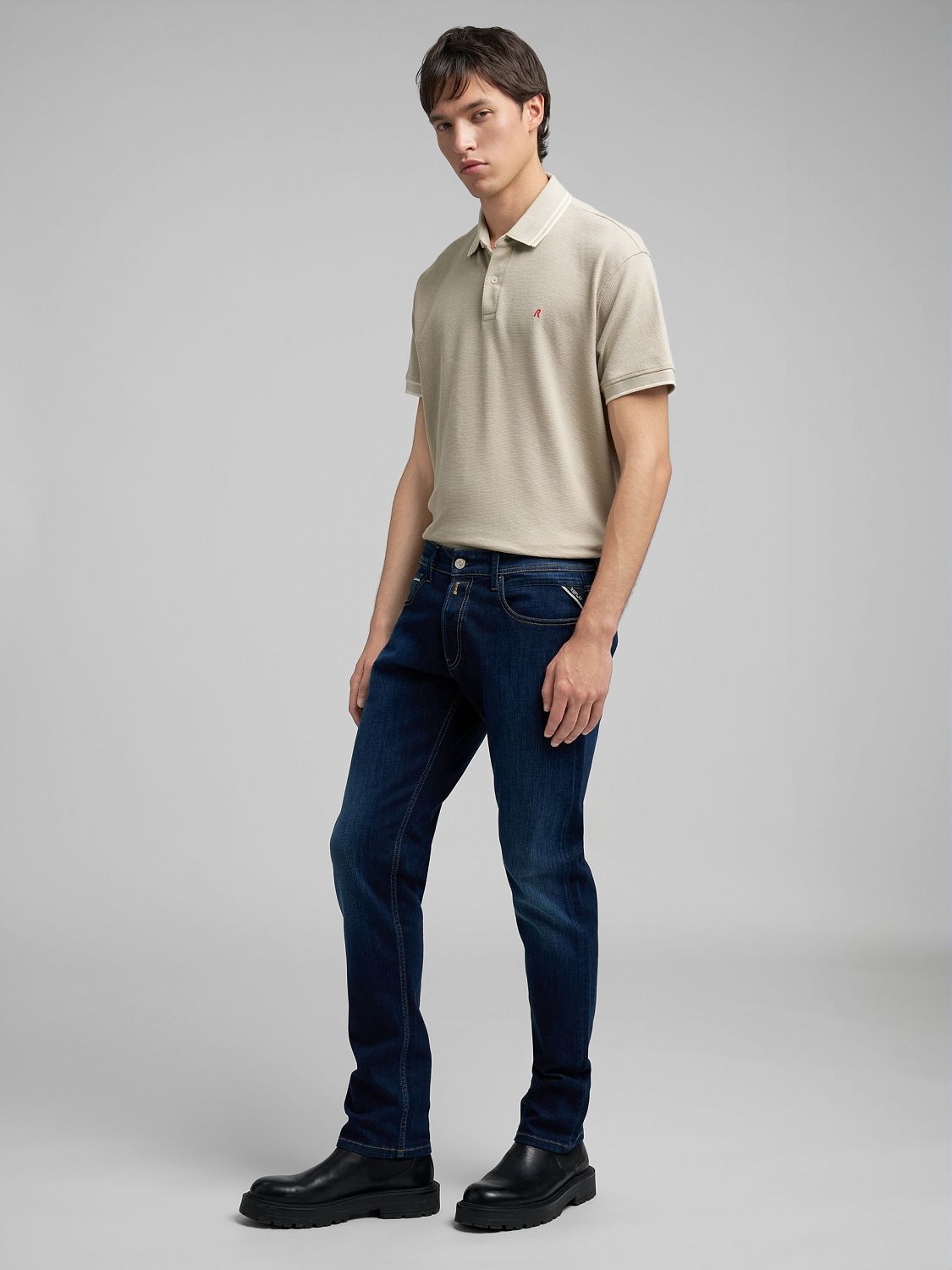 Replay »GROVER« in vielen verschiedenen Waschungen, mit Stretch