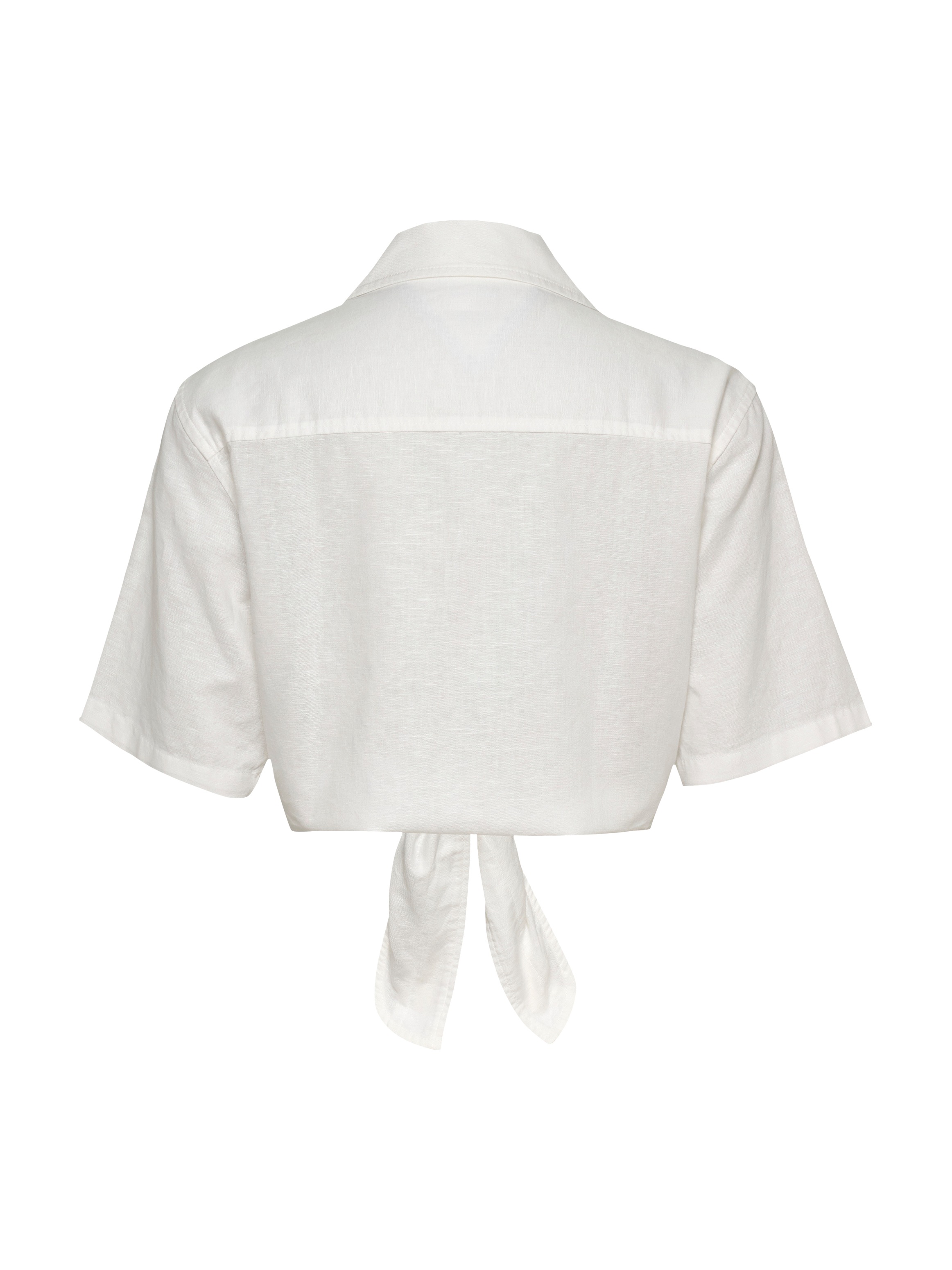 Tommy Jeans T-Shirt »TJW CRP LINEN SS SHIRT«, mit Brusttasche, Logostickerei