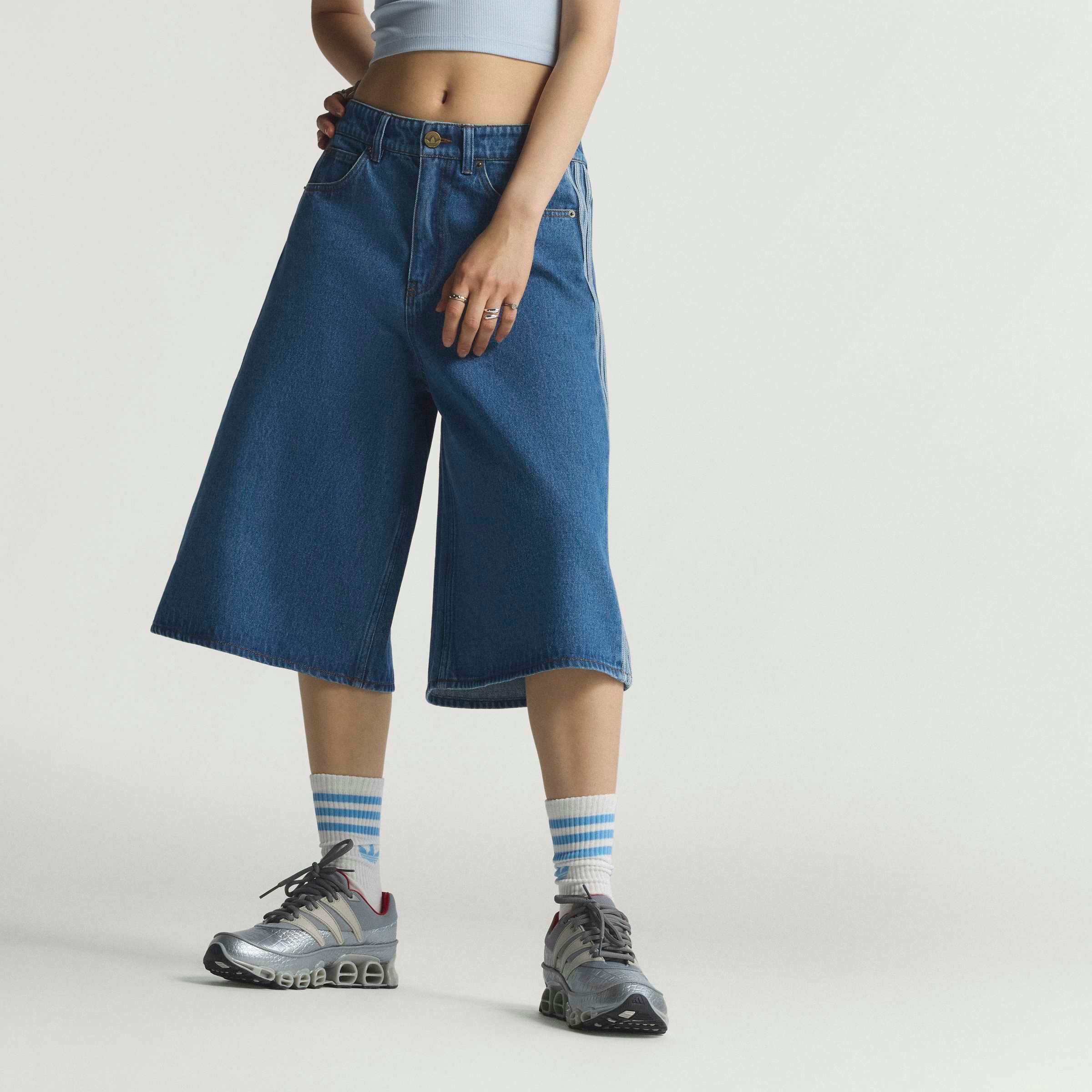 adidas Originals Short »FIREBIRD JORTS DENIM«