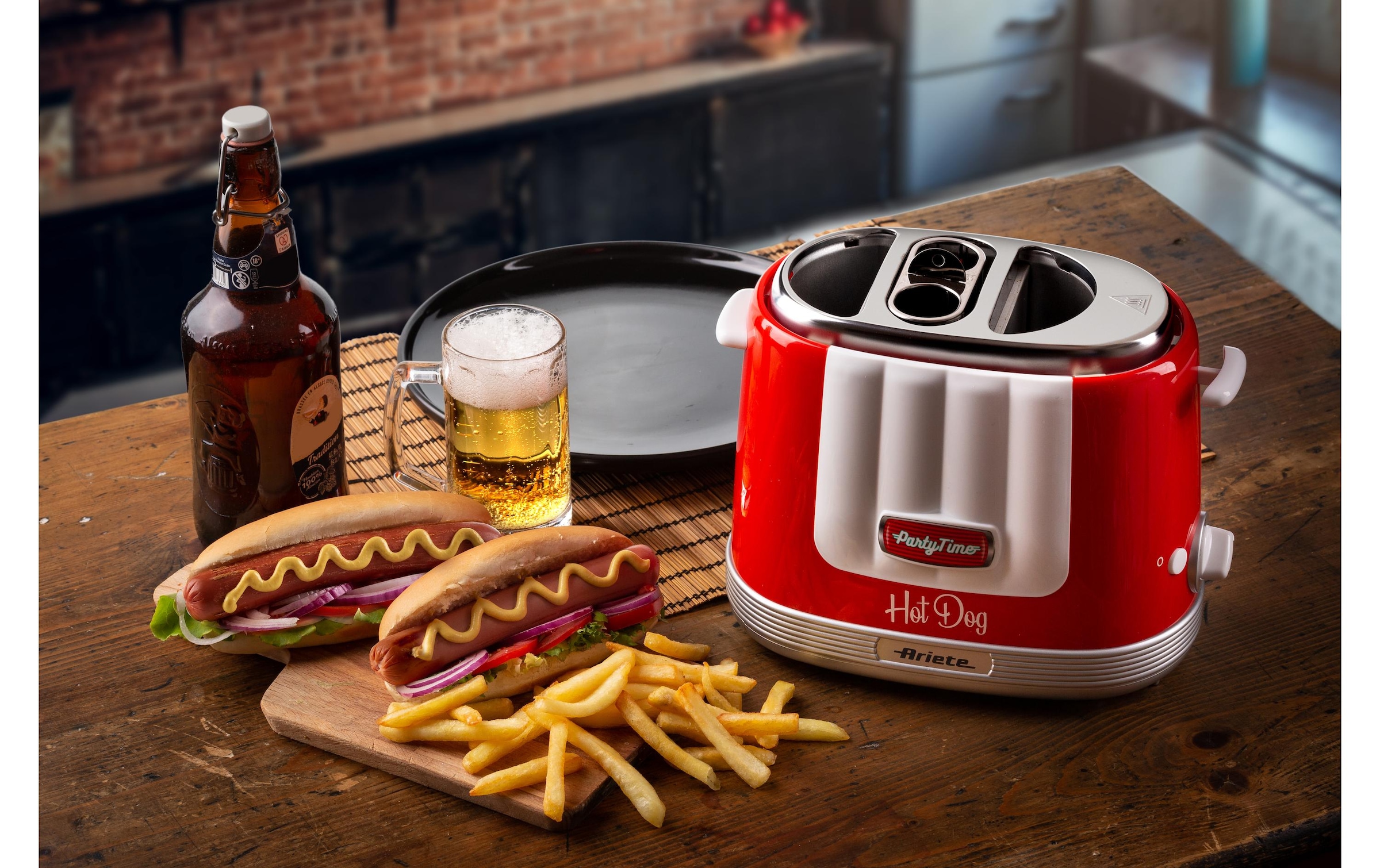 Ariete Hotdog-Maker »Ariete Party Time«, 650 W