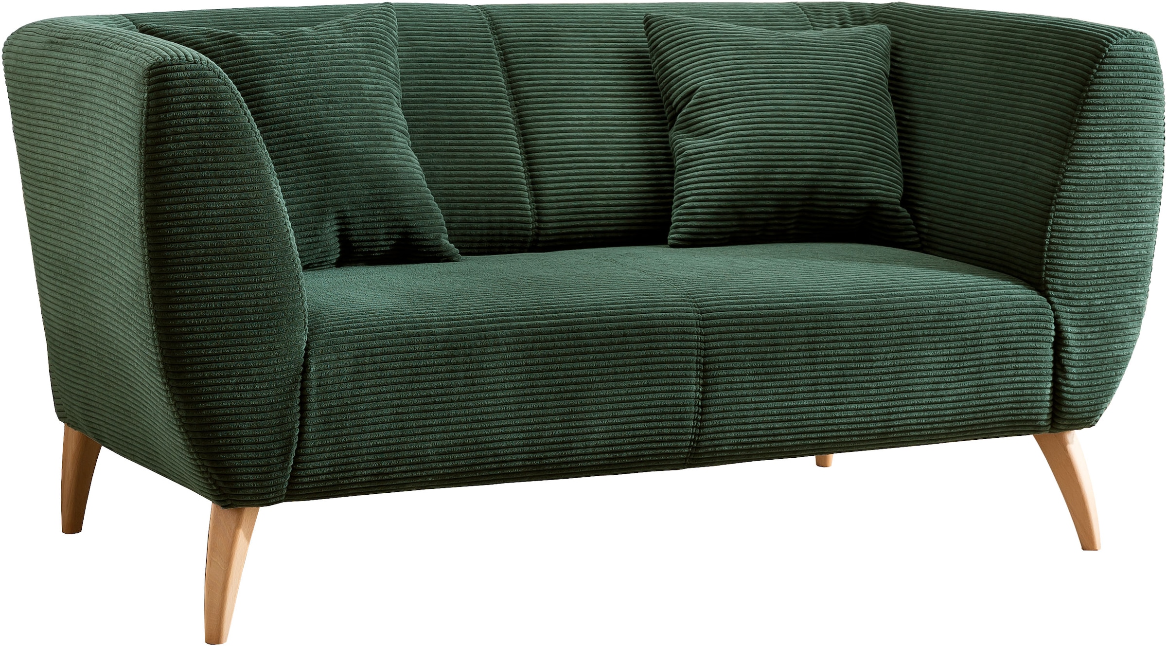 Home affaire 2-Sitzer zwei verschiedene Fussfarben wählbar