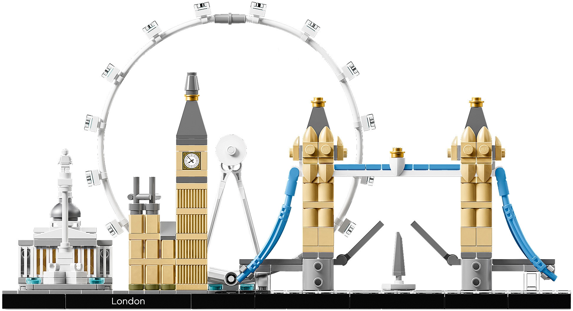 LEGO® Konstruktionsspielsteine »London (21034), LEGO® Architecture«, (468 St.), Made in Europe