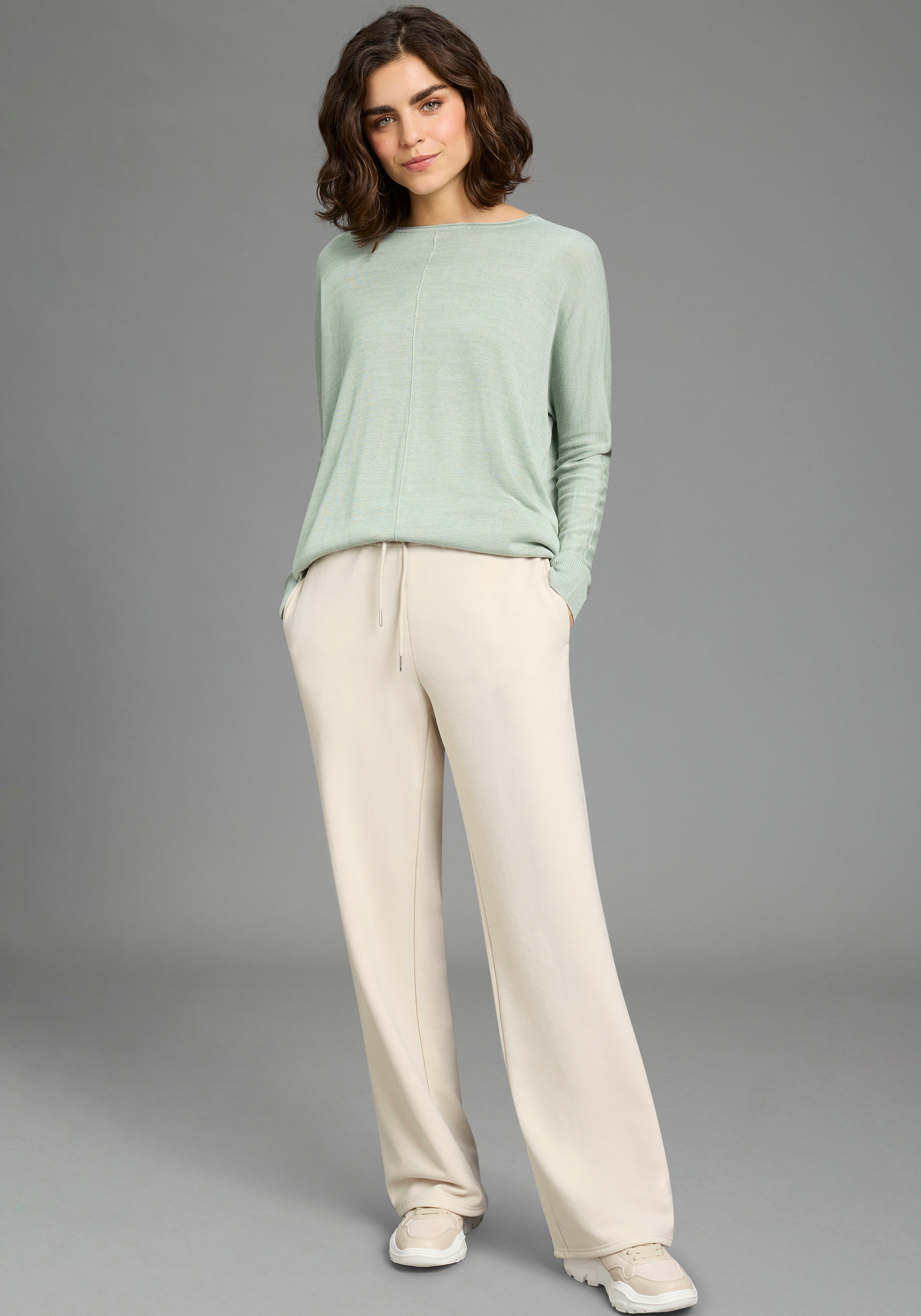 Ocean Sportswear Jogginghose  aus angerauter Sweatware, aus Polyamid, Baumwolle und Elasthan