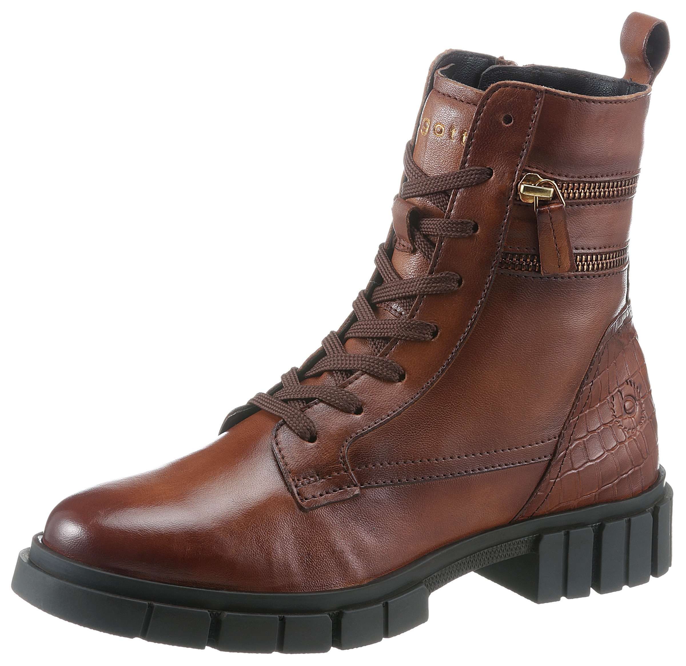 Image of bugatti Schnürboots, mit Zierreissverschluss aussen bei Ackermann Versand Schweiz