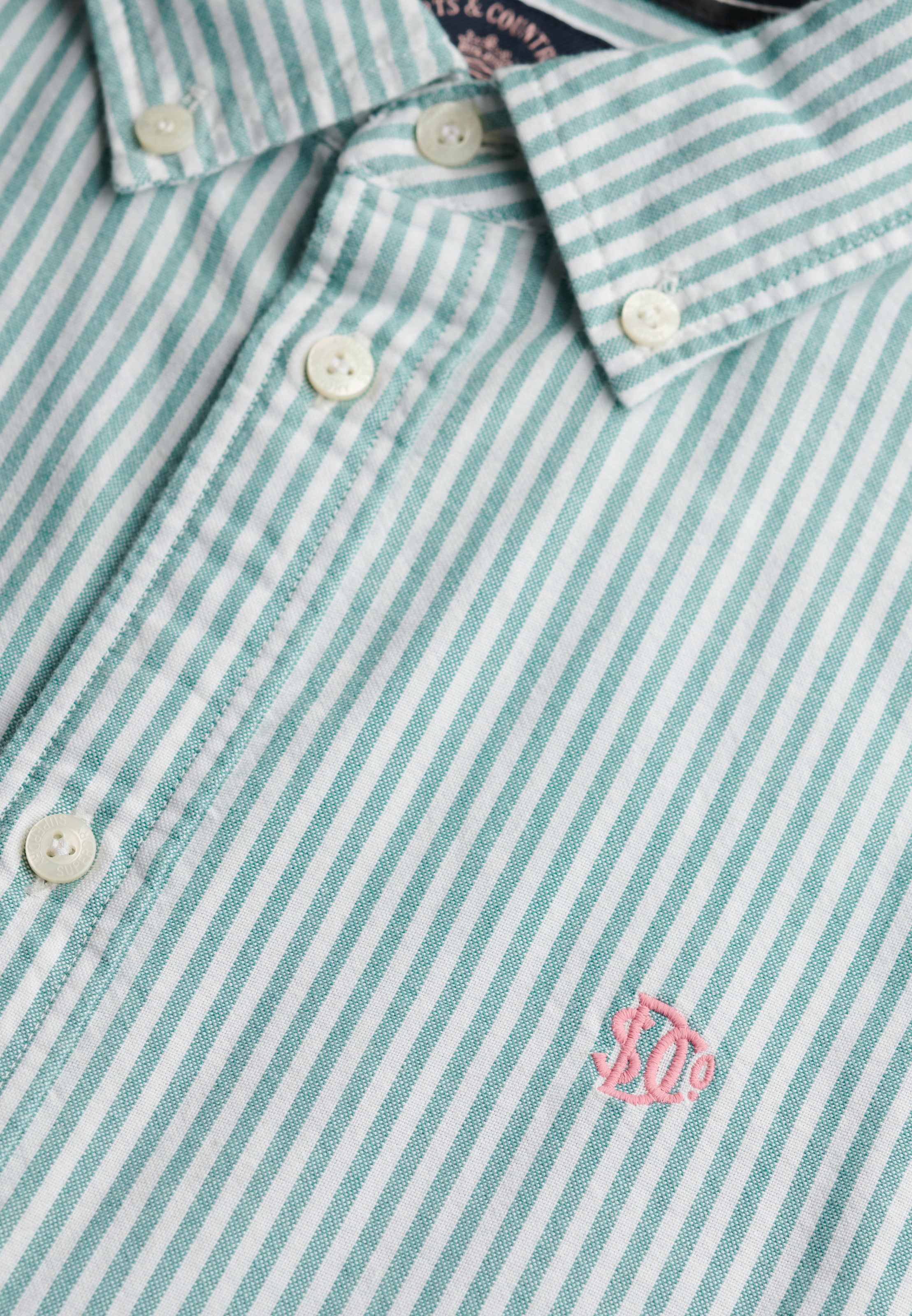 Superdry Blouse chemise »SLIM OXFORD BD L/S SHIRT« Coton, coupe slim
