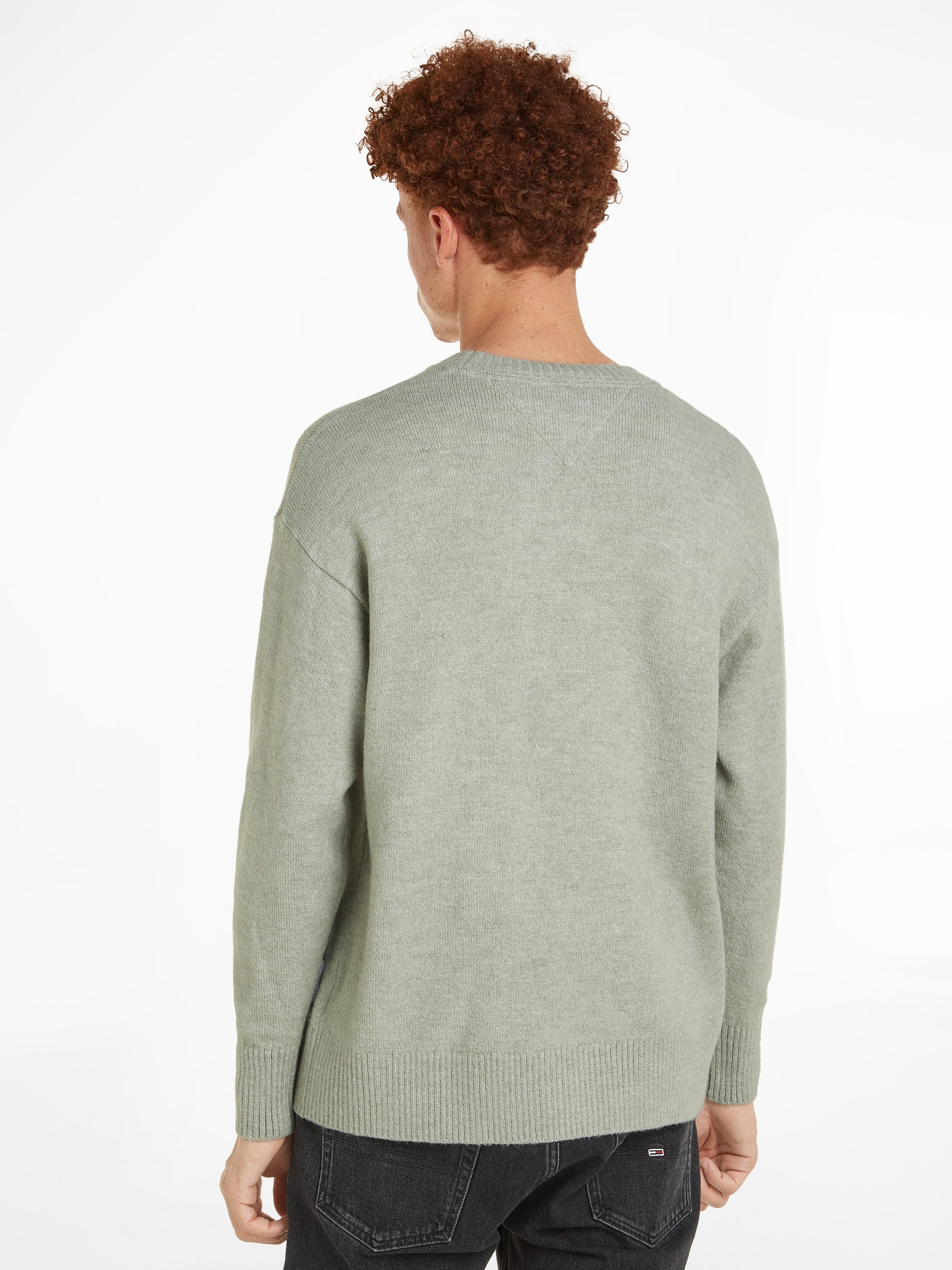 Tommy Jeans Strickpullover »TJM REG N CLASSICS SWEATER EXT«, mit Rundhalsausschnitt