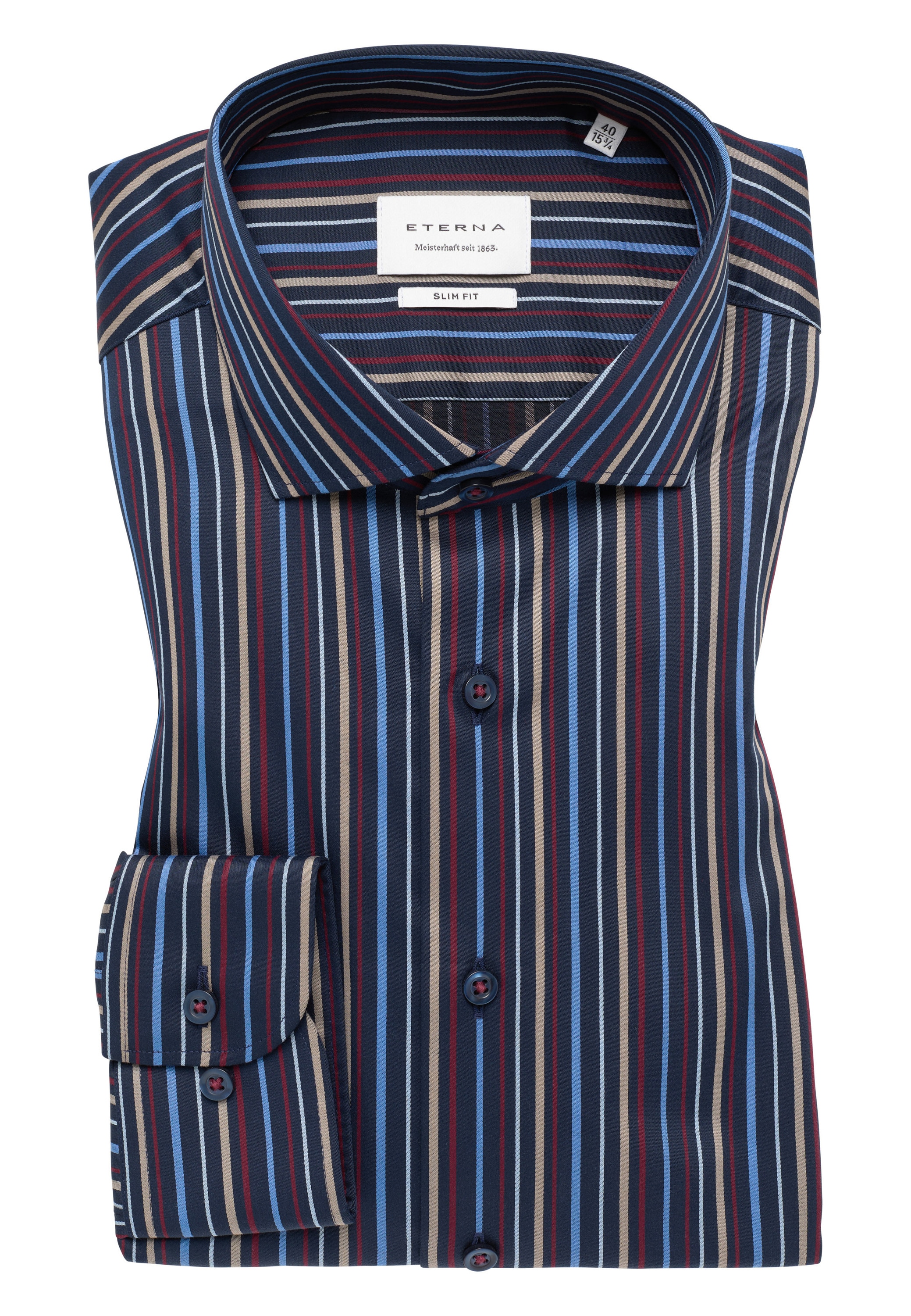 Eterna Chemise à manches longues »SLIM FIT« NON IRON (sans repassage)